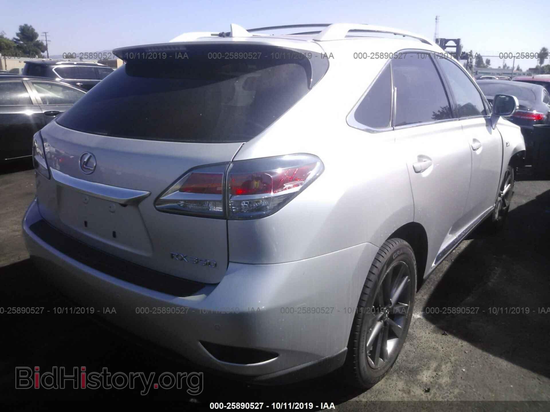 2015 LEXUS RX - VIN: 2T2BK1BAXFC304770 - Фото 4