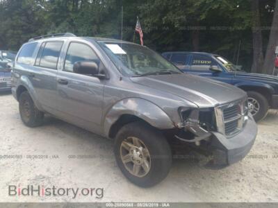 2008 Dodge DURANGO SXT, gray — VIN 1D8HB38N28F115000, IAAI