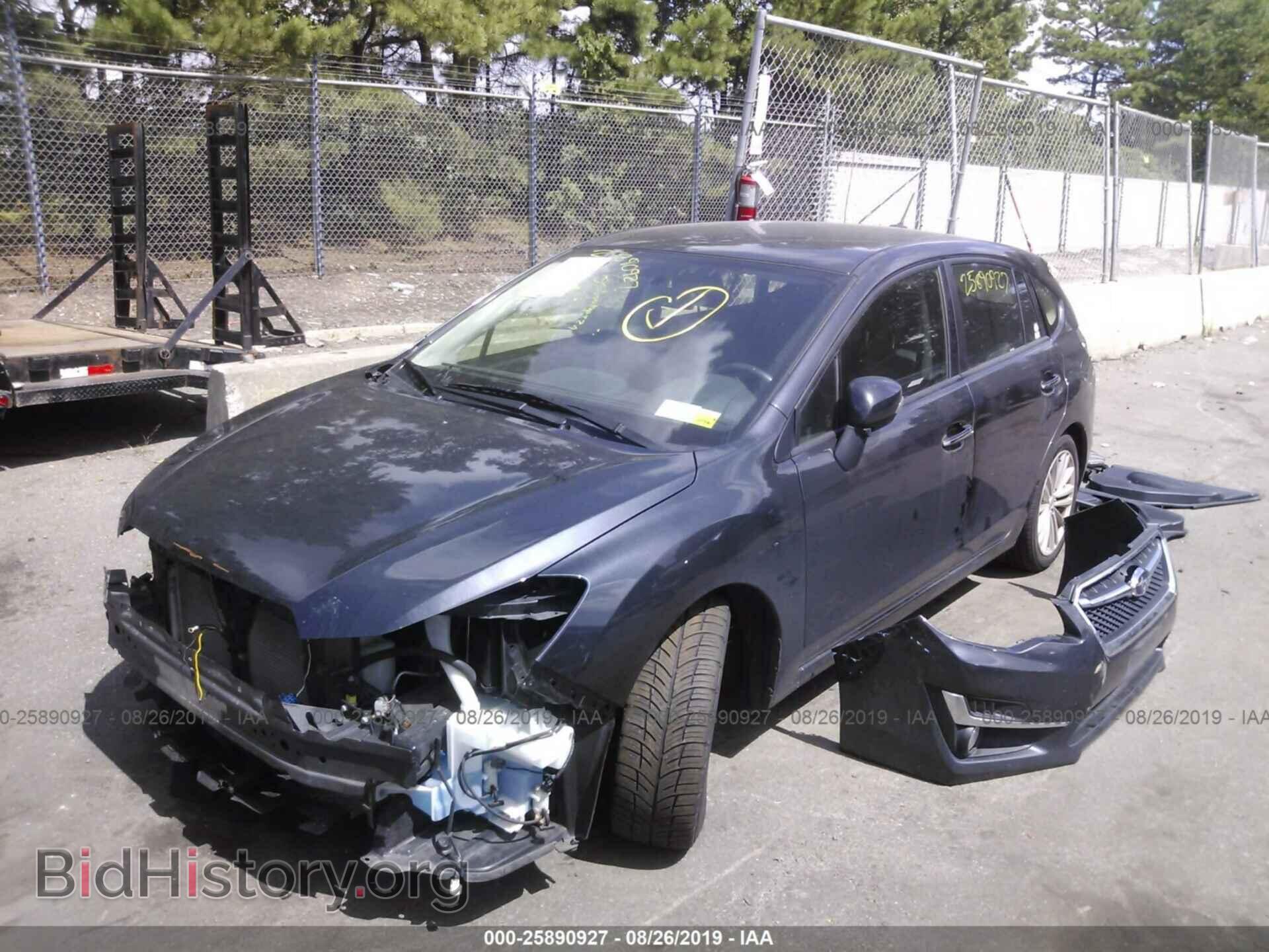 2015 SUBARU IMPREZA - VIN: JF1GPAM62F8222246 - Фото 2