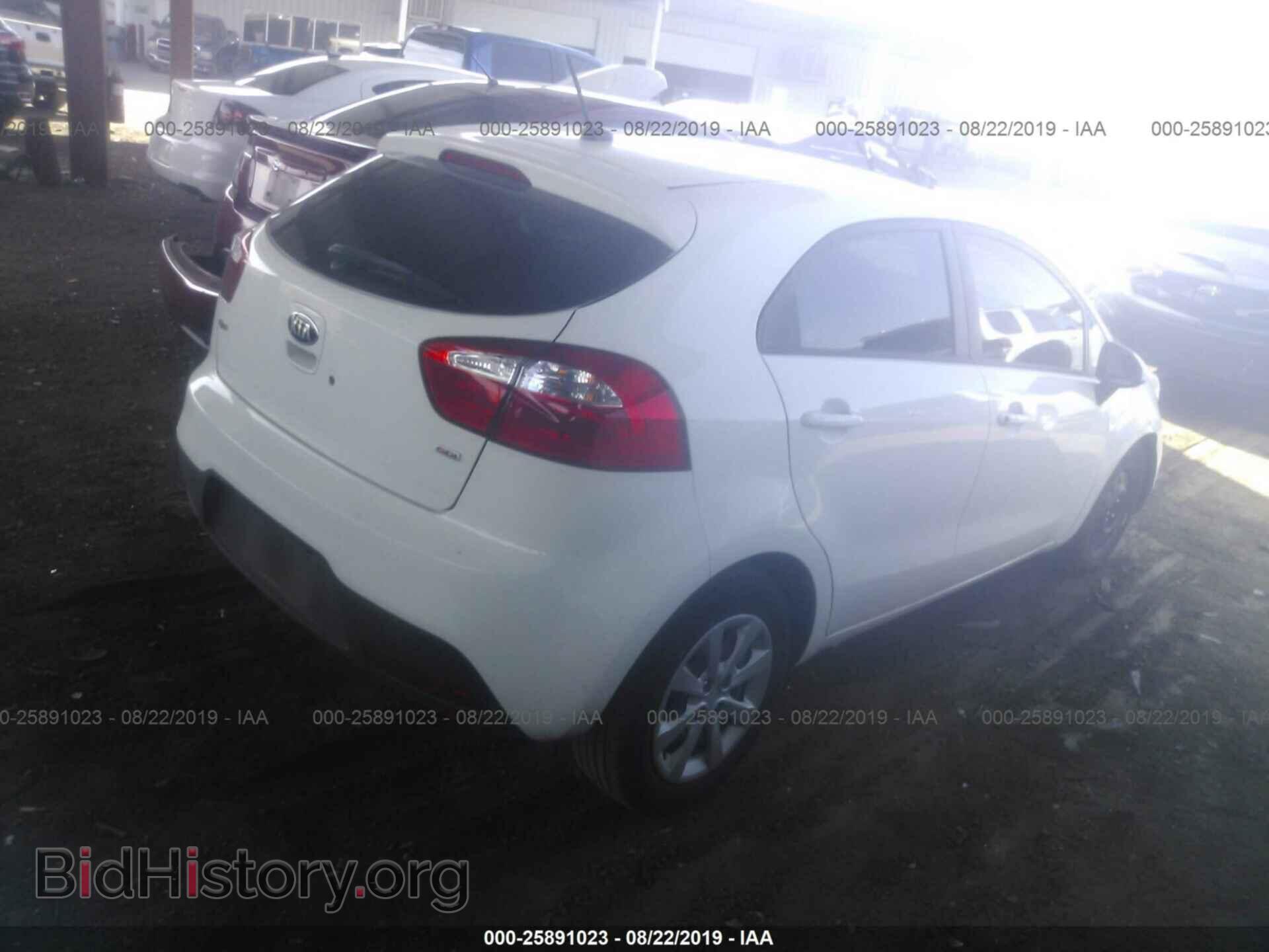 2013 KIA RIO - VIN: KNADM5A34D6303293 - Фото 4