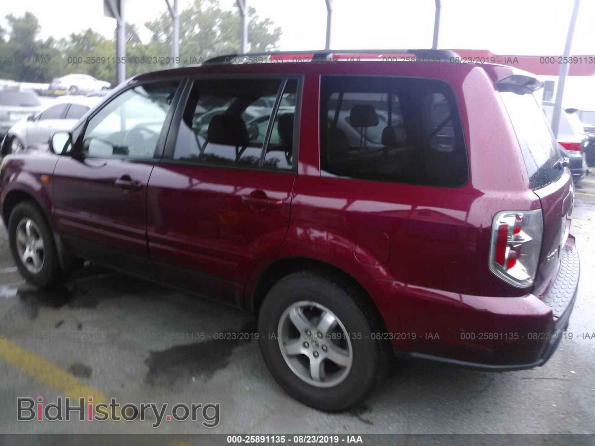 2006 HONDA PILOT - VIN: 5FNYF185X6B023108 - Фото 3