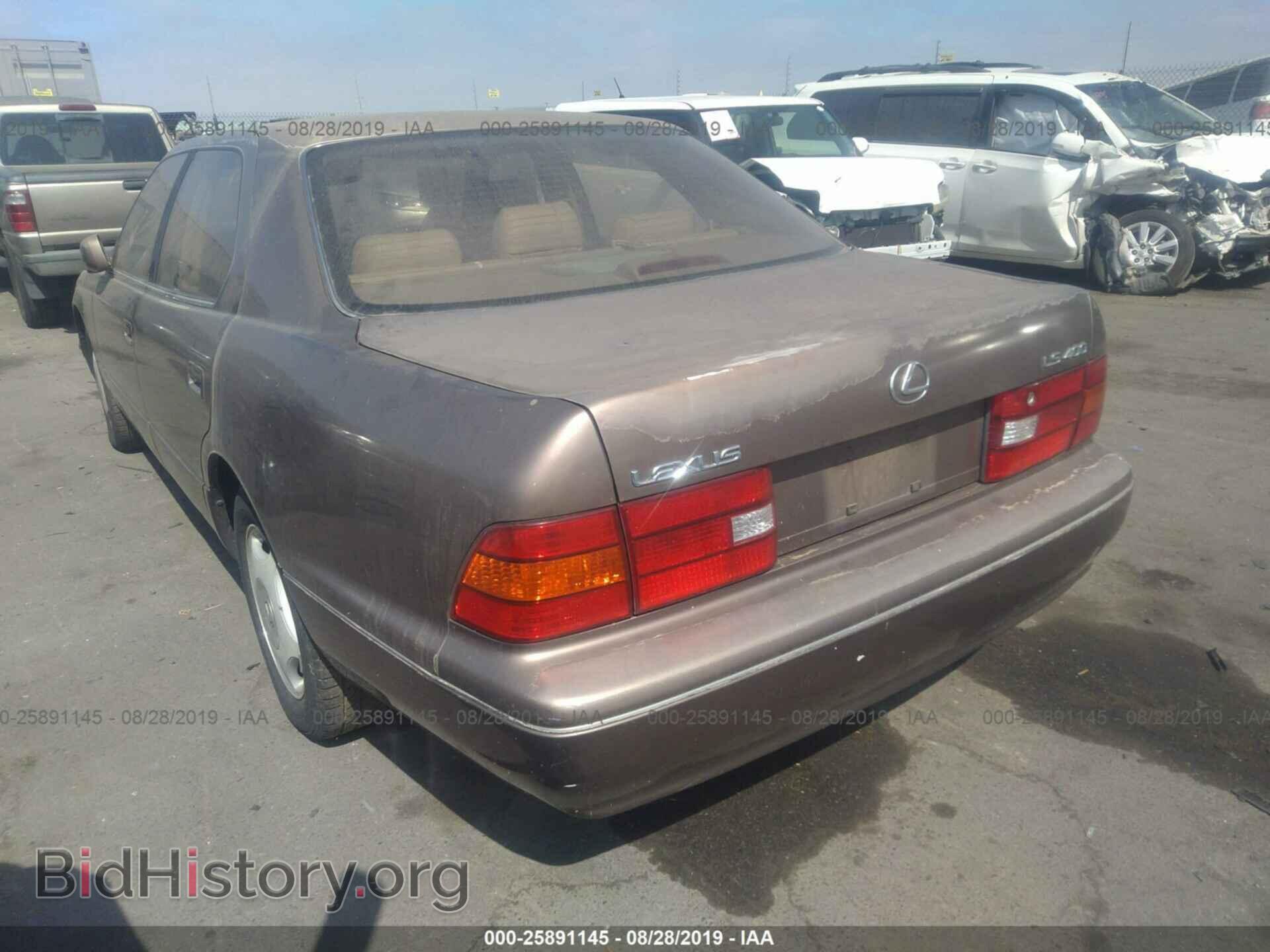 1999 LEXUS LS - VIN: JT8BH28F9X0150879 - Фото 3