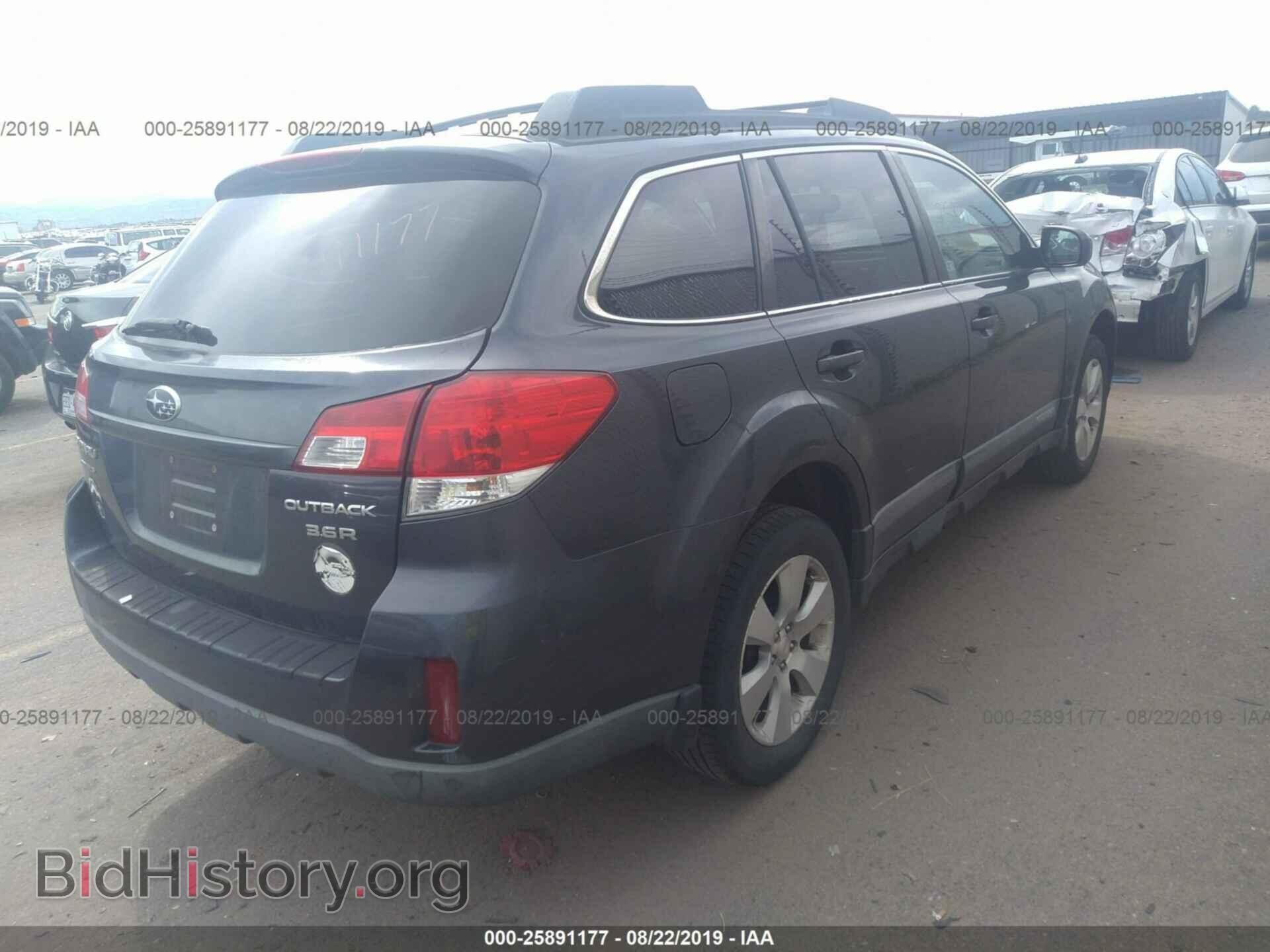 2010 SUBARU OUTBACK - VIN: 4S4BREKC6A2316006 - Фото 4