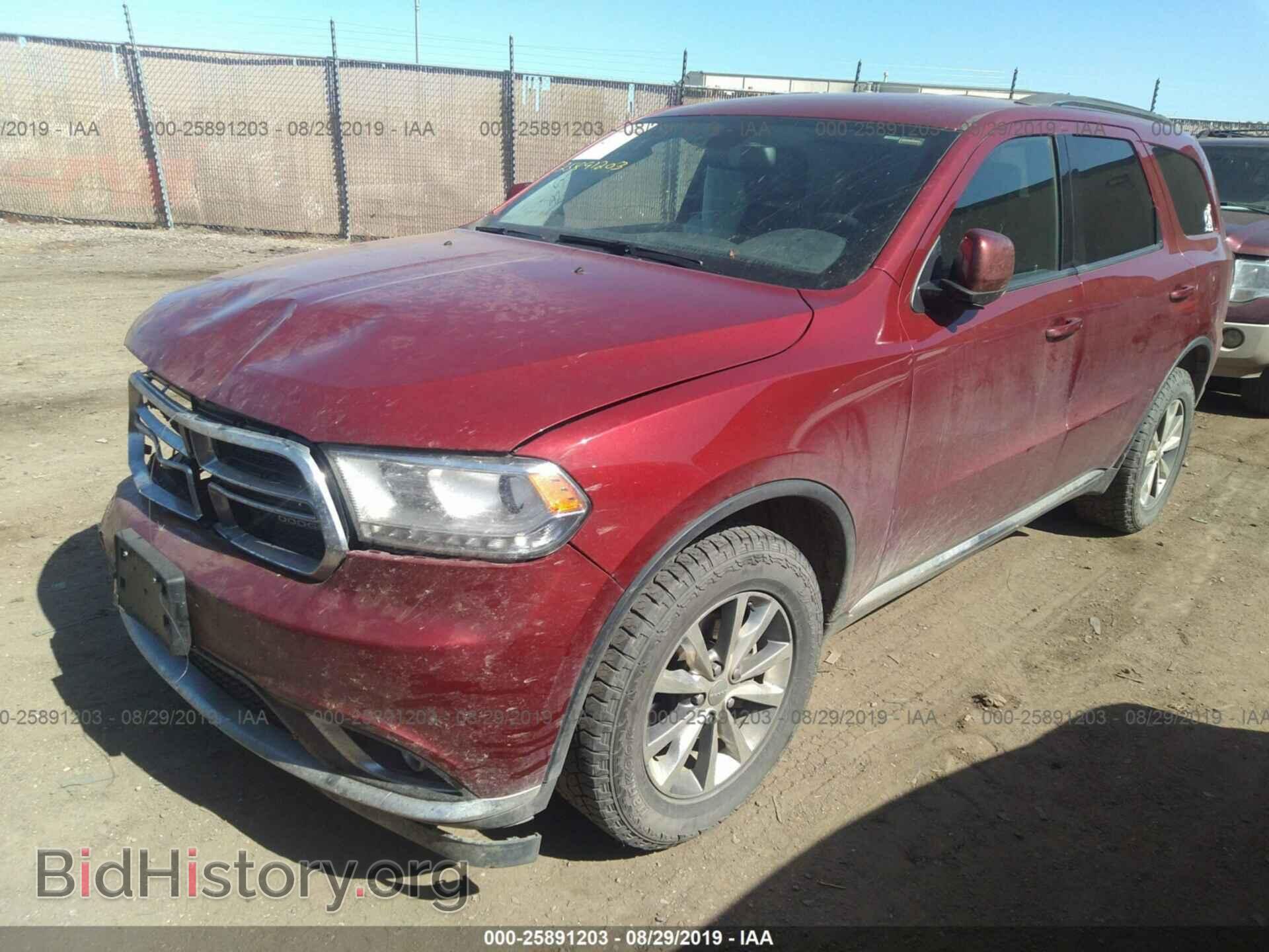 2015 DODGE DURANGO - VIN: 1C4RDJDG9FC702849 - Фото 2