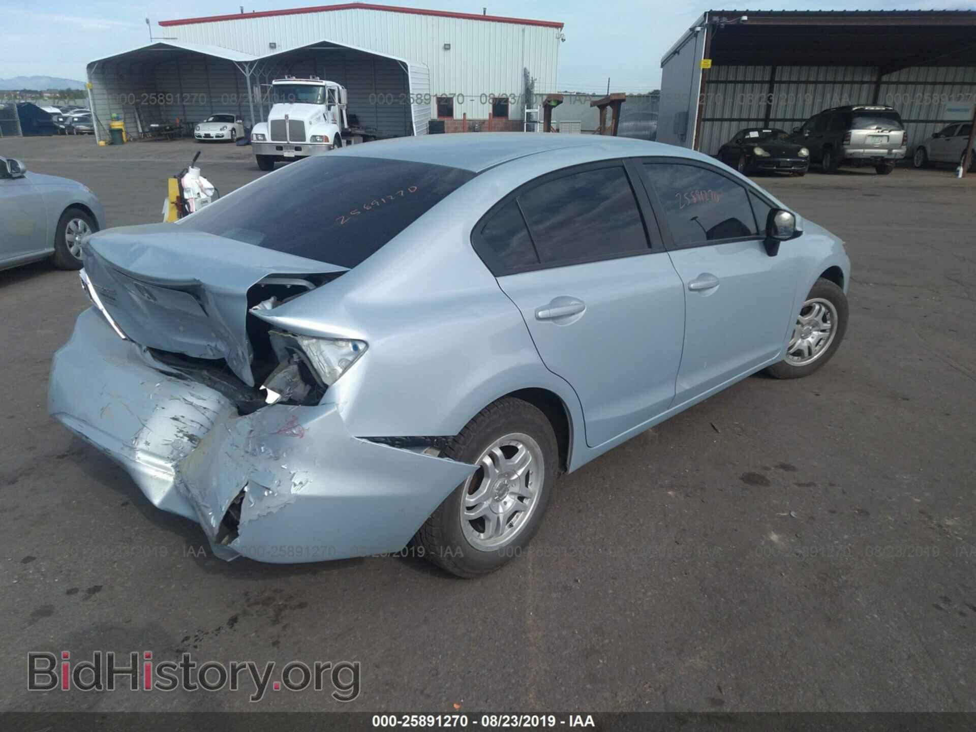 2012 HONDA CIVIC - VIN: 19XFB2F58CE085376 - Фото 4