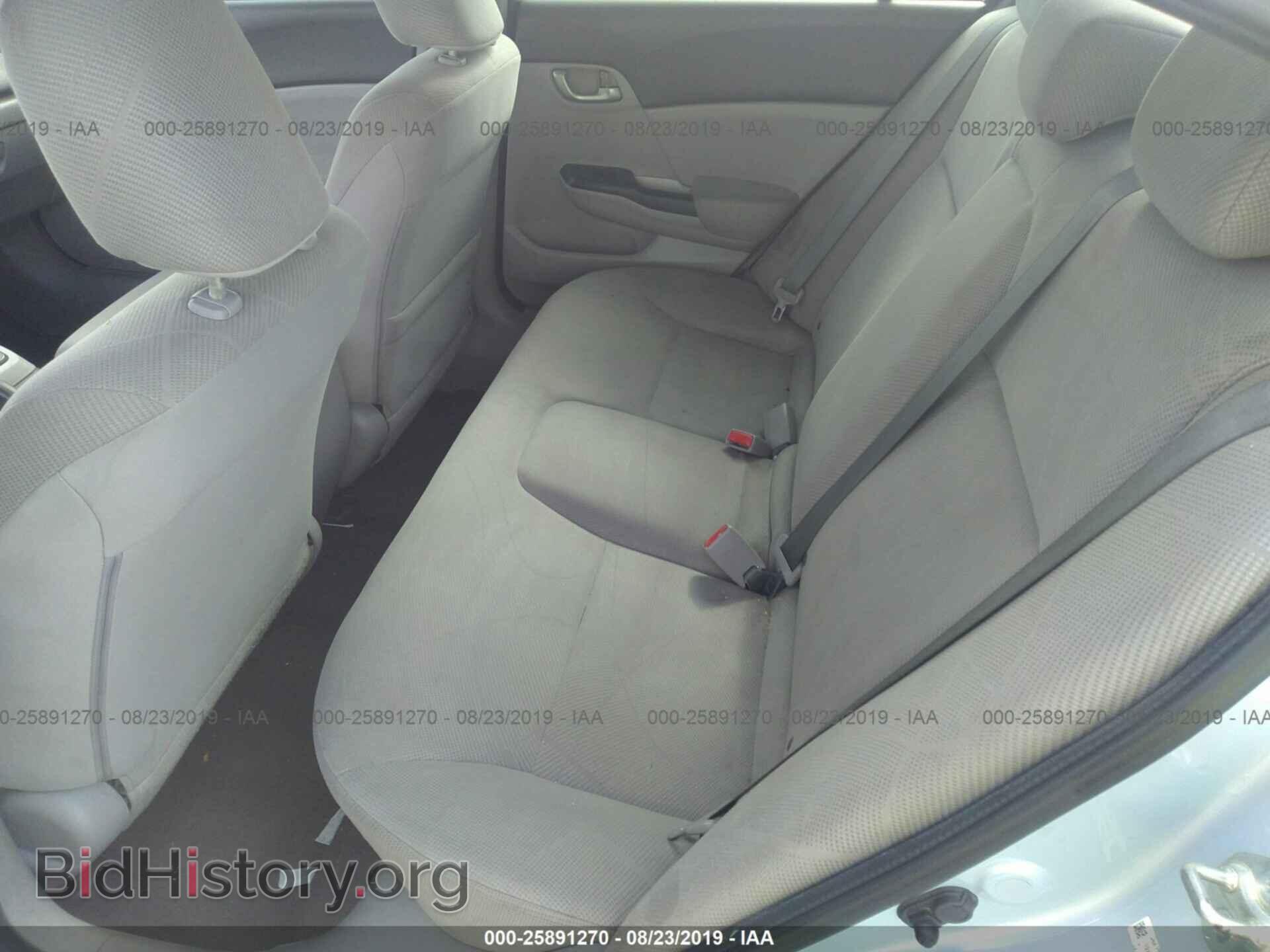 2012 HONDA CIVIC - VIN: 19XFB2F58CE085376 - Фото 8