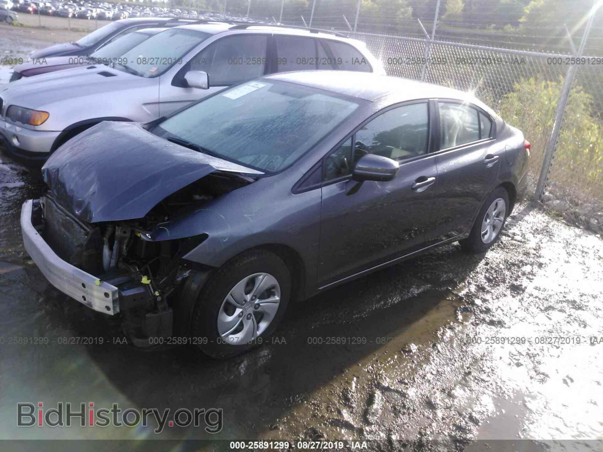 2014 HONDA CIVIC - VIN: 19XFB2F50EE218943 - Фото 2