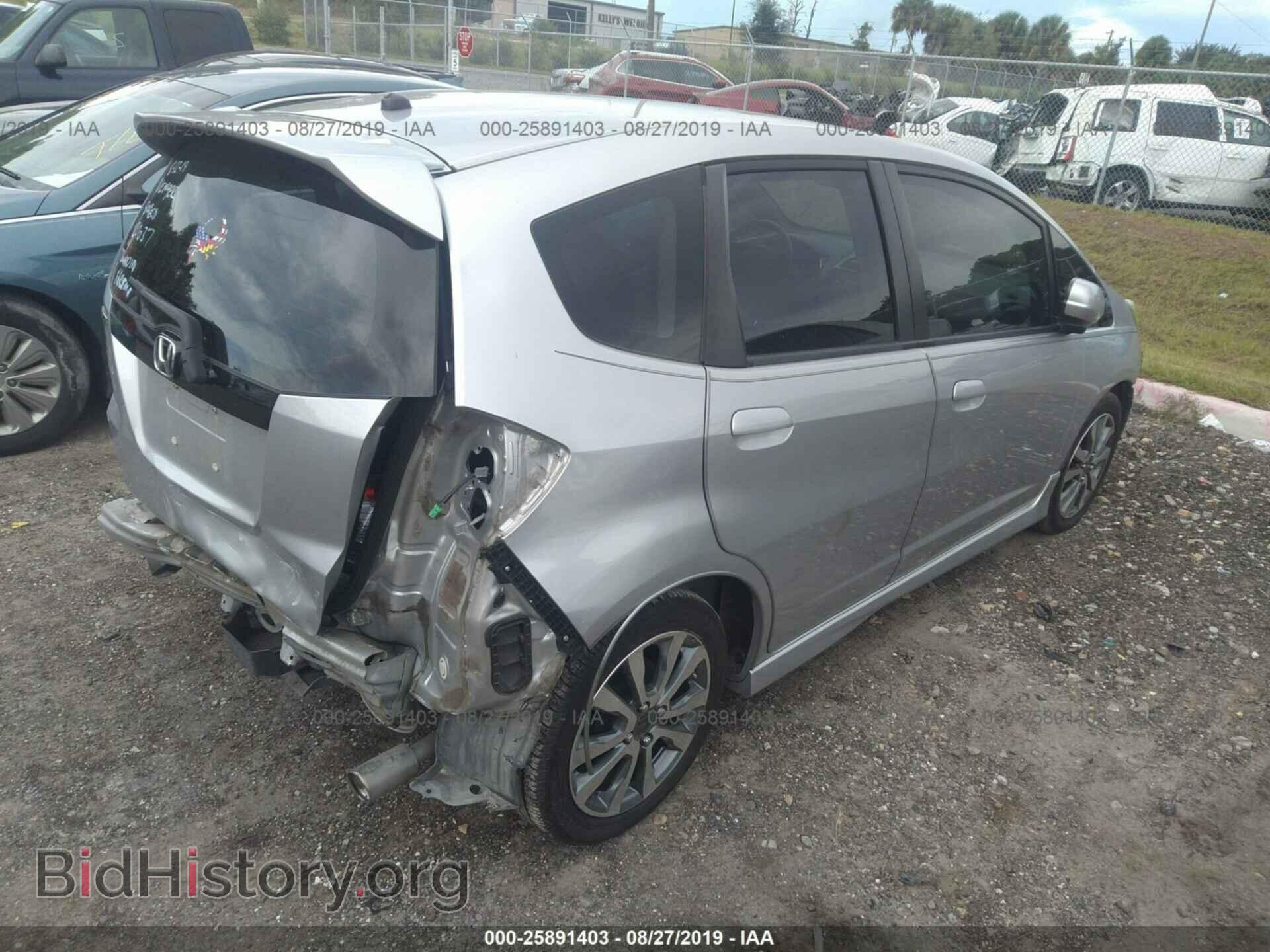 2012 HONDA FIT - VIN: JHMGE8H50CS005740 - Фото 4