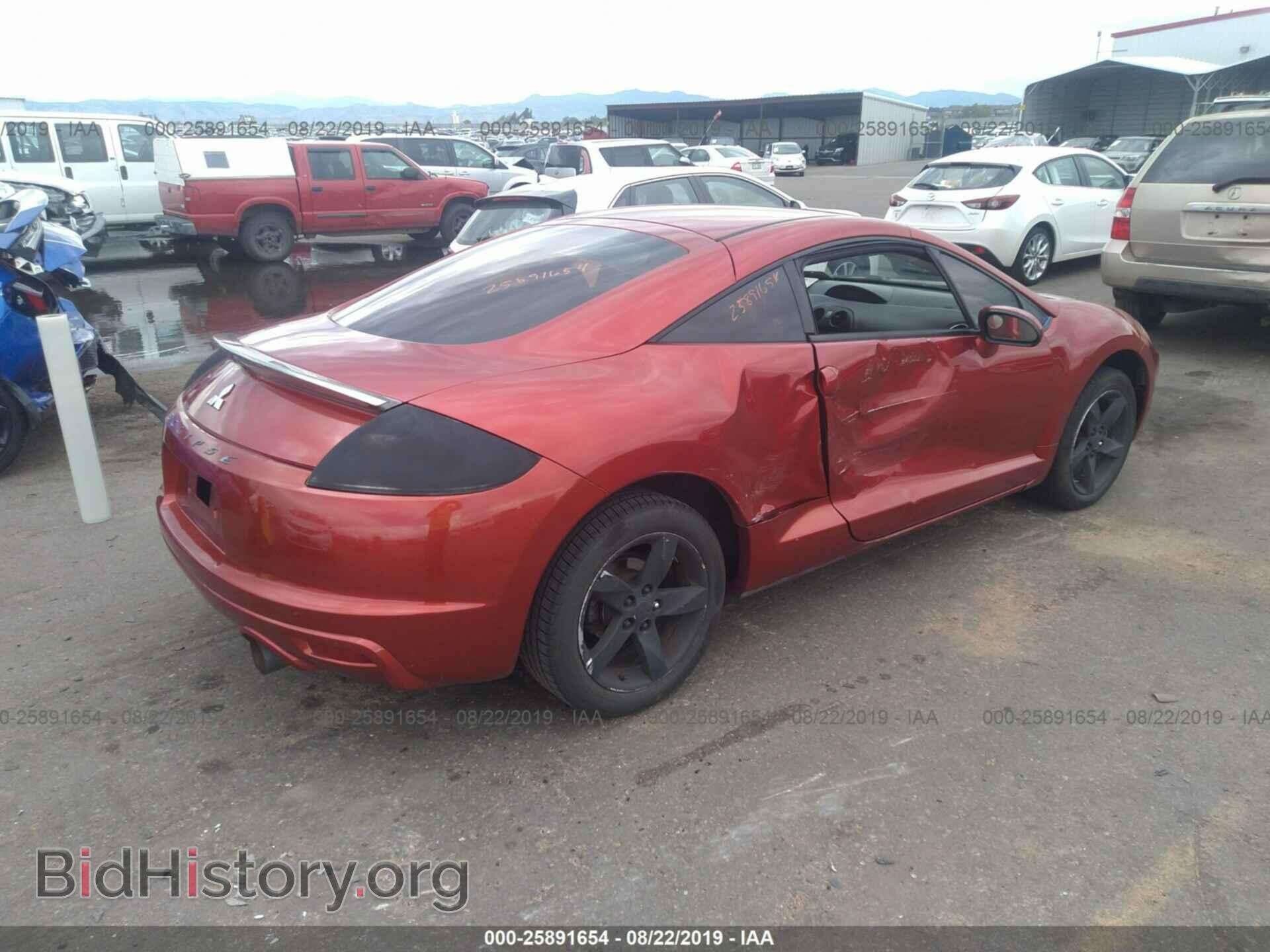 2009 MITSUBISHI ECLIPSE - VIN: 4A3AK24F89E026495 - Фото 4