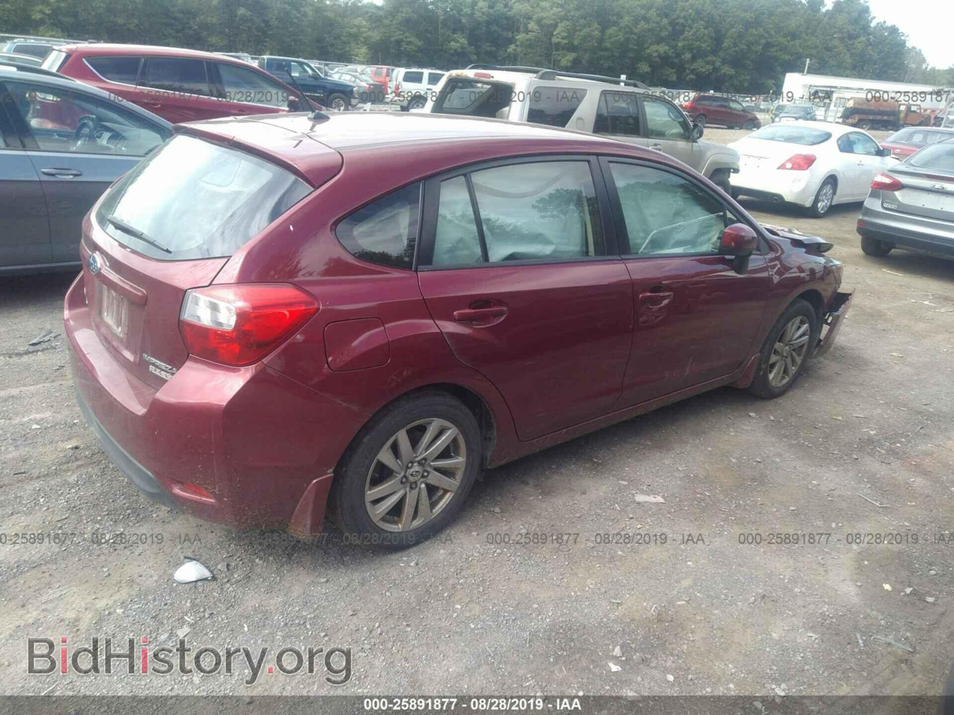 2015 SUBARU IMPREZA - VIN: JF1GPAC62F8285493 - Фото 4