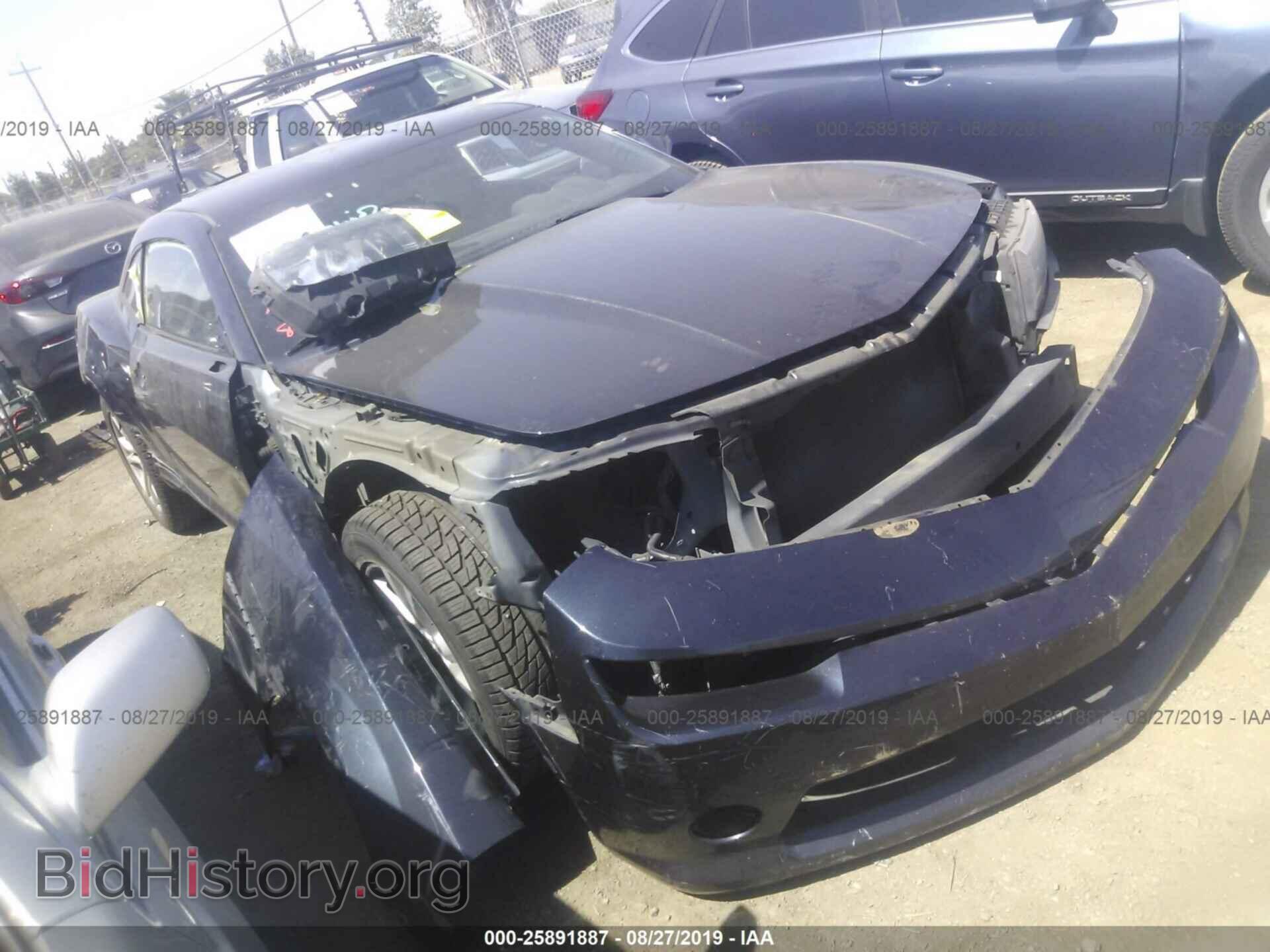 Фотография 2G1FE1E33E9179127 - CHEVROLET CAMARO 2014