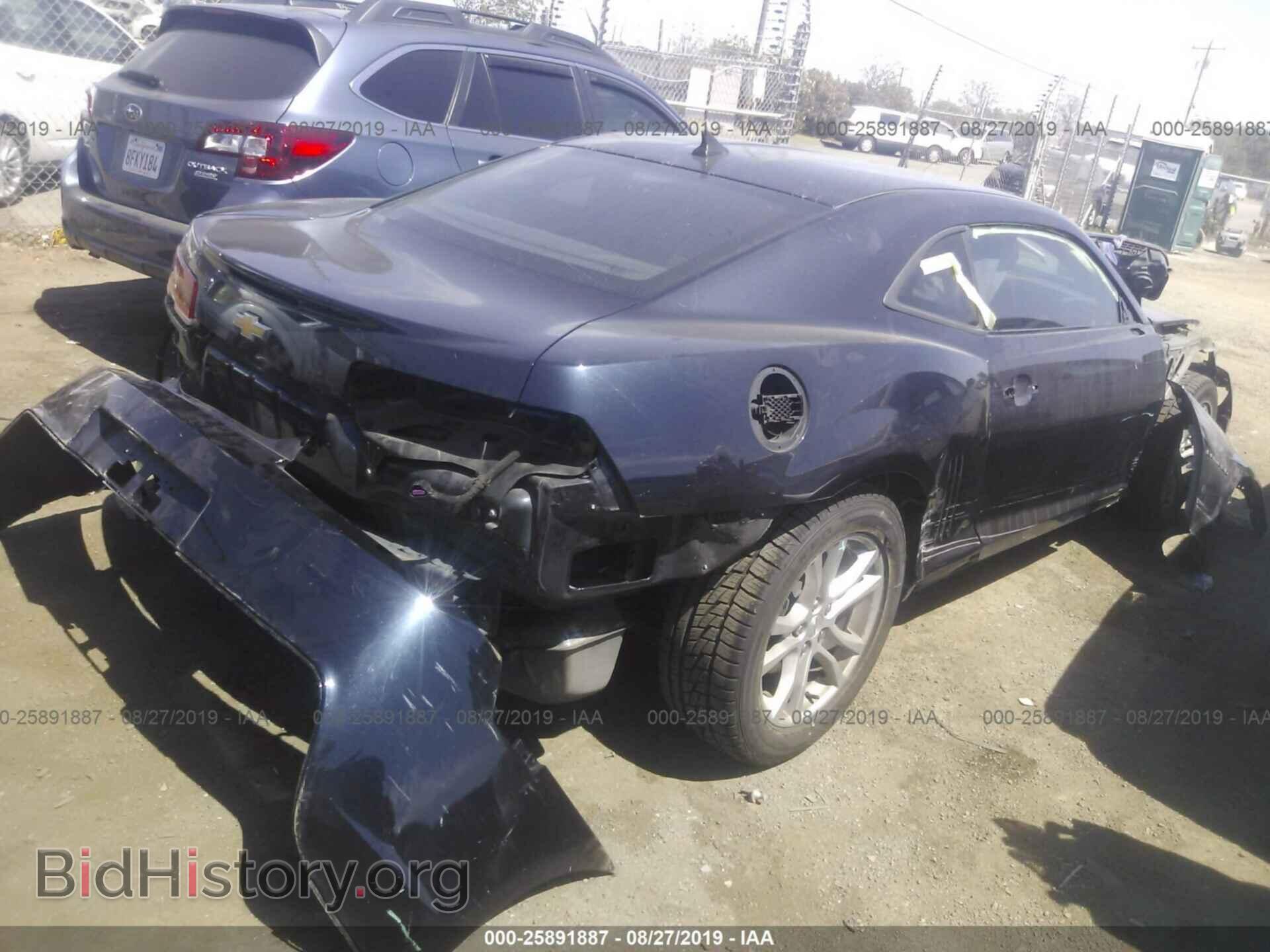 2014 CHEVROLET CAMARO - VIN: 2G1FE1E33E9179127 - Фото 4