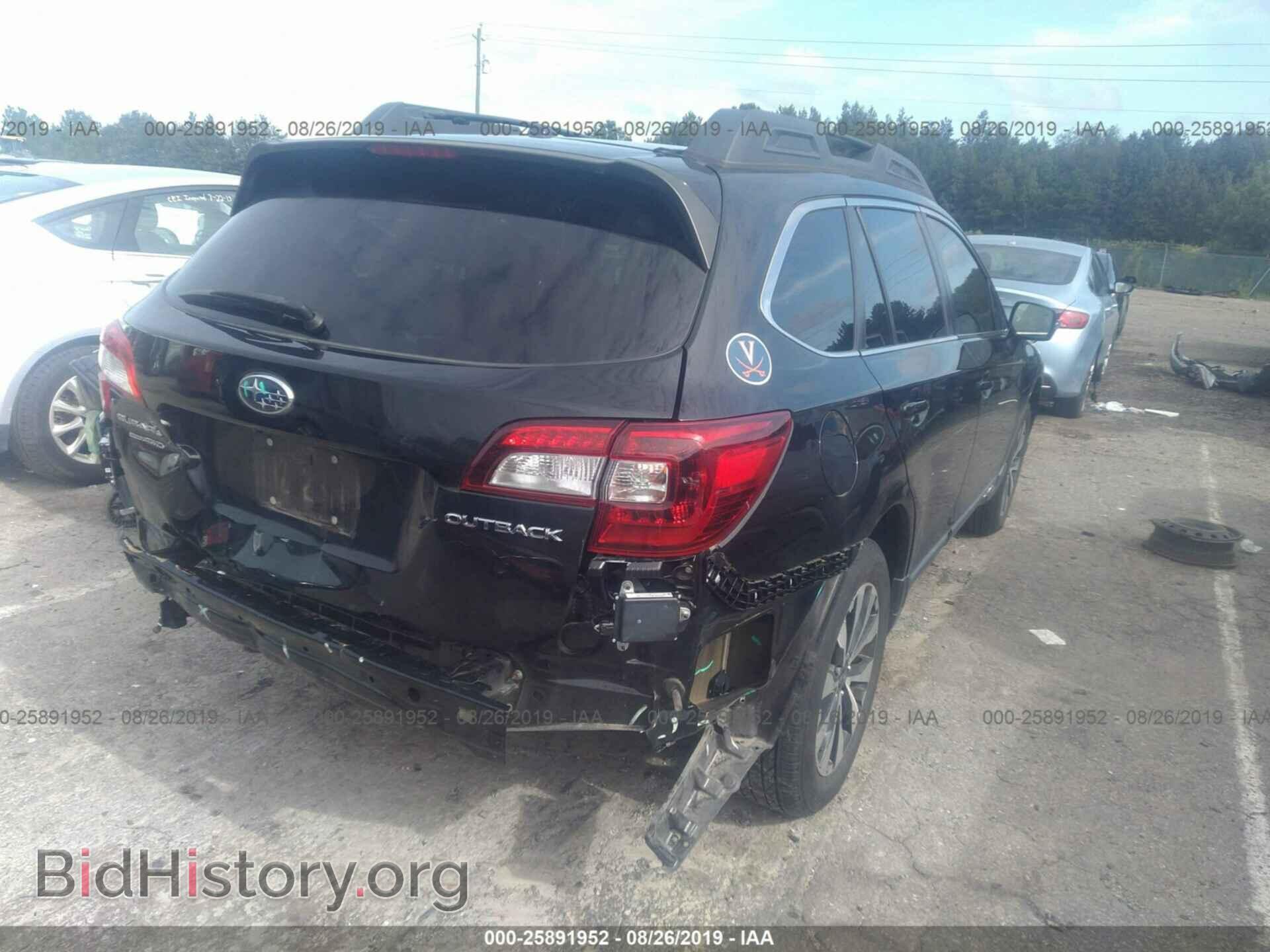 2015 SUBARU OUTBACK - VIN: 4S4BSBNC4F3344760 - Фото 4