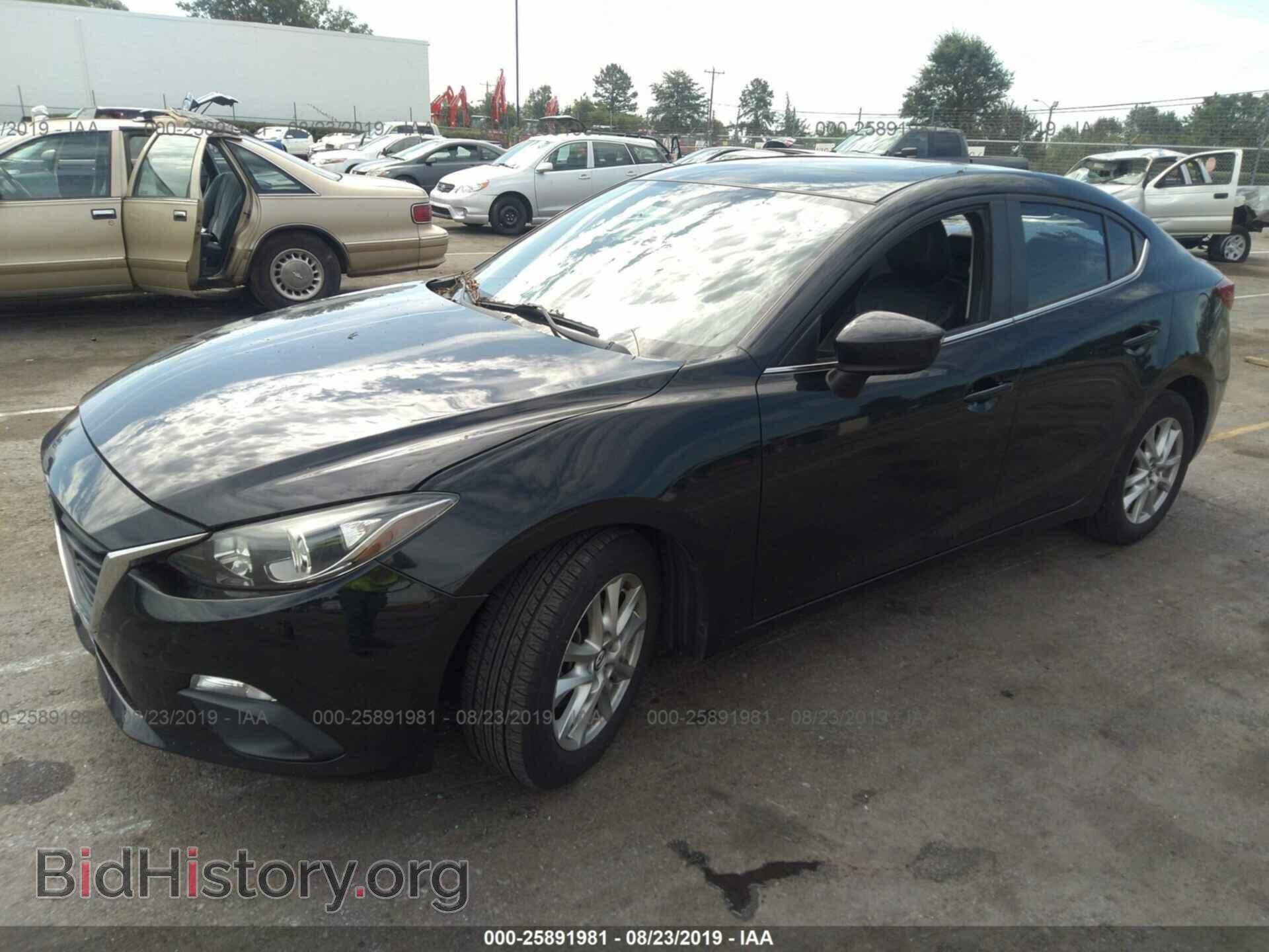 2014 MAZDA 3 - VIN: JM1BM1W71E1123217 - Фото 2