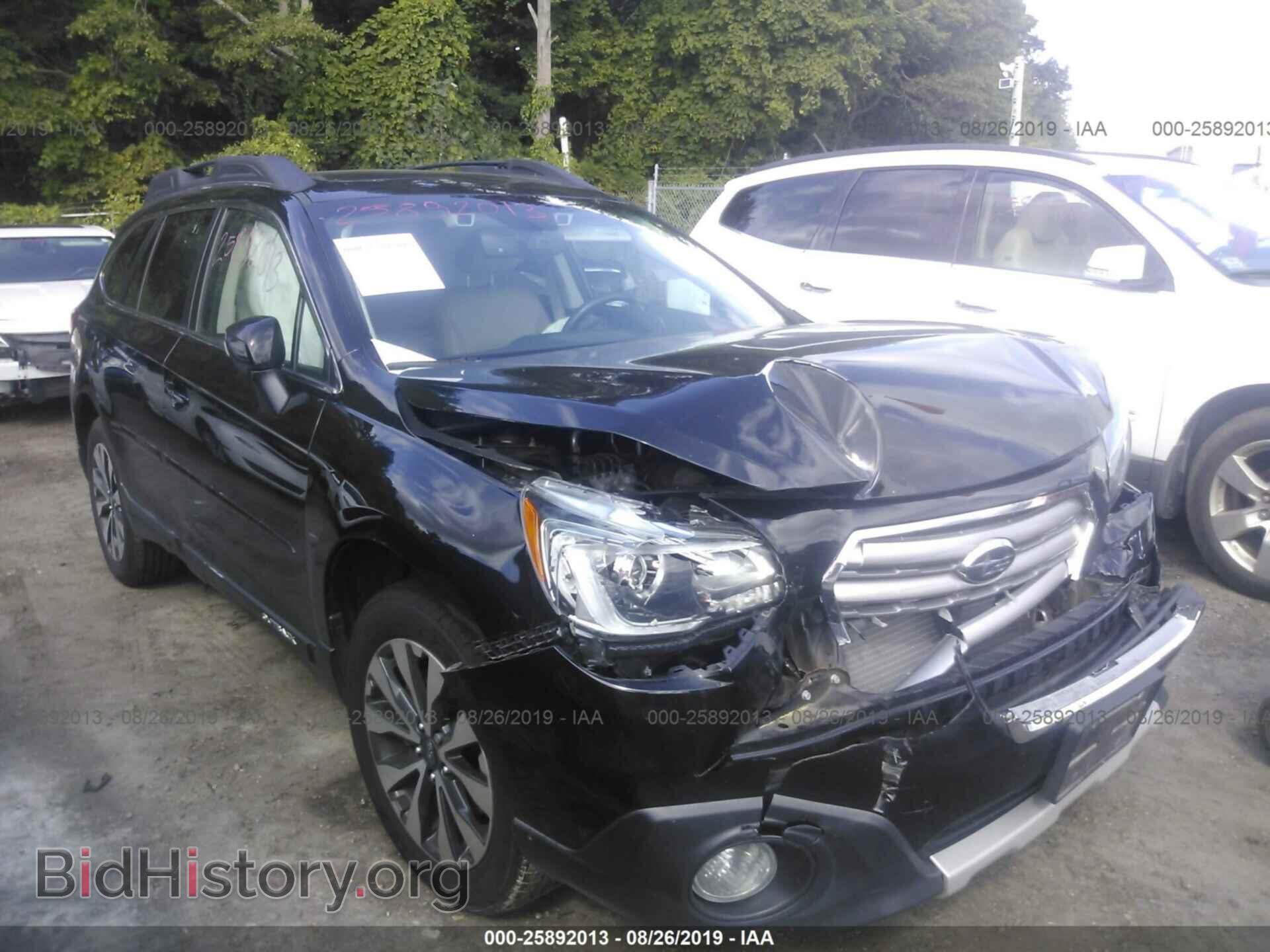 Фотография 4S4BSANC0H3213077 - SUBARU OUTBACK 2017