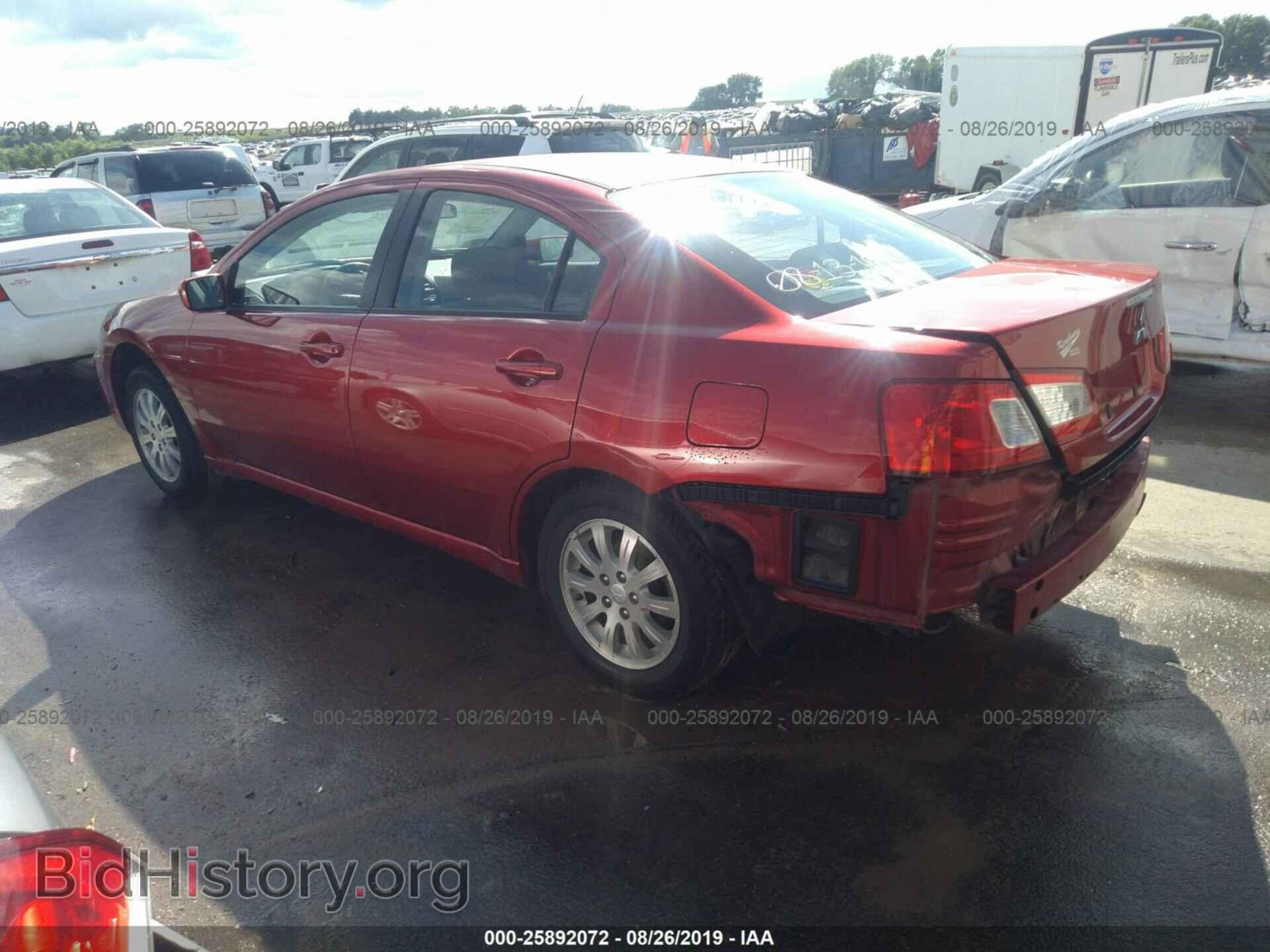 2009 MITSUBISHI GALANT - VIN: 4A3AB36F59E026635 - Фото 3