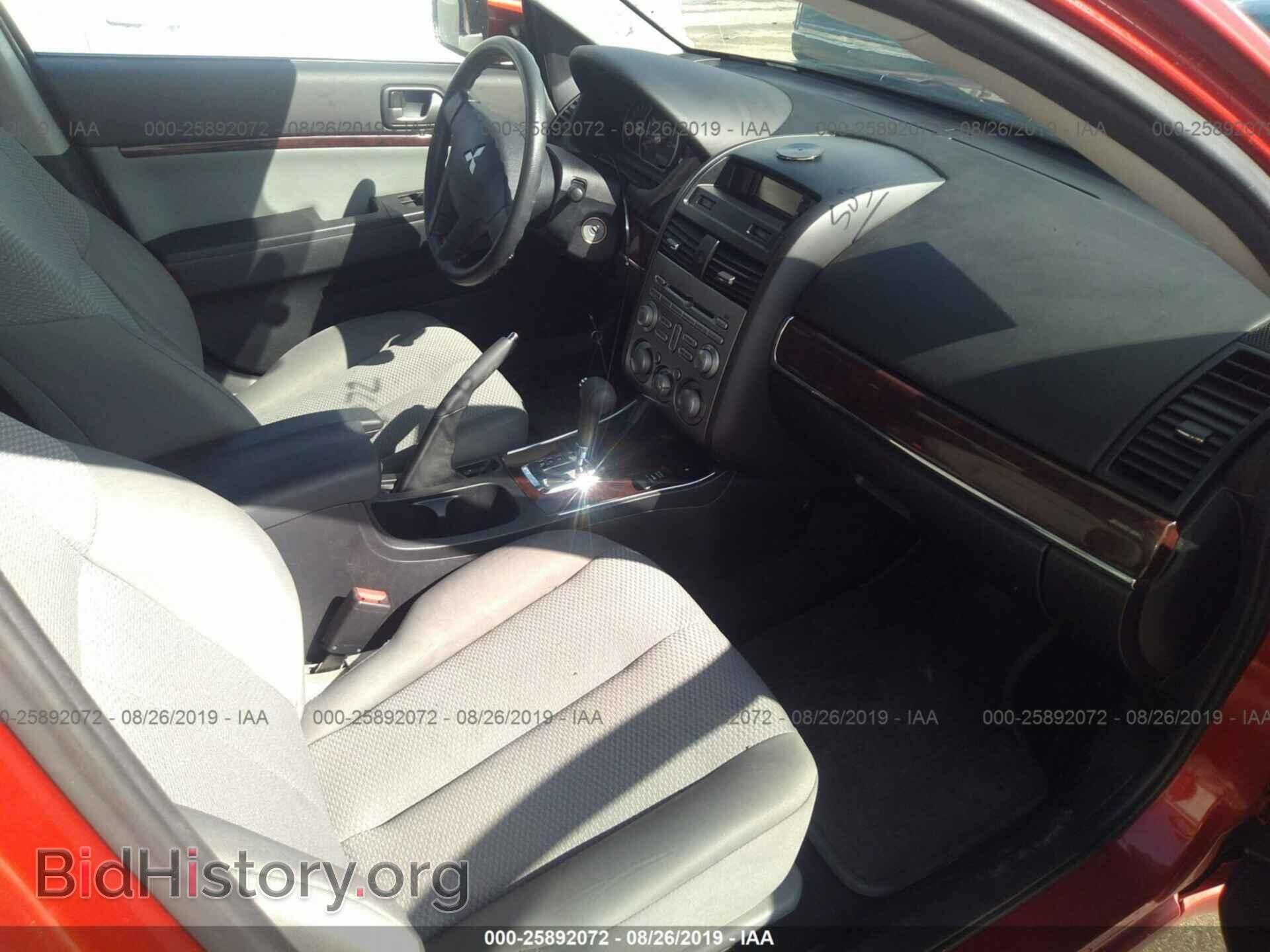 2009 MITSUBISHI GALANT - VIN: 4A3AB36F59E026635 - Фото 5