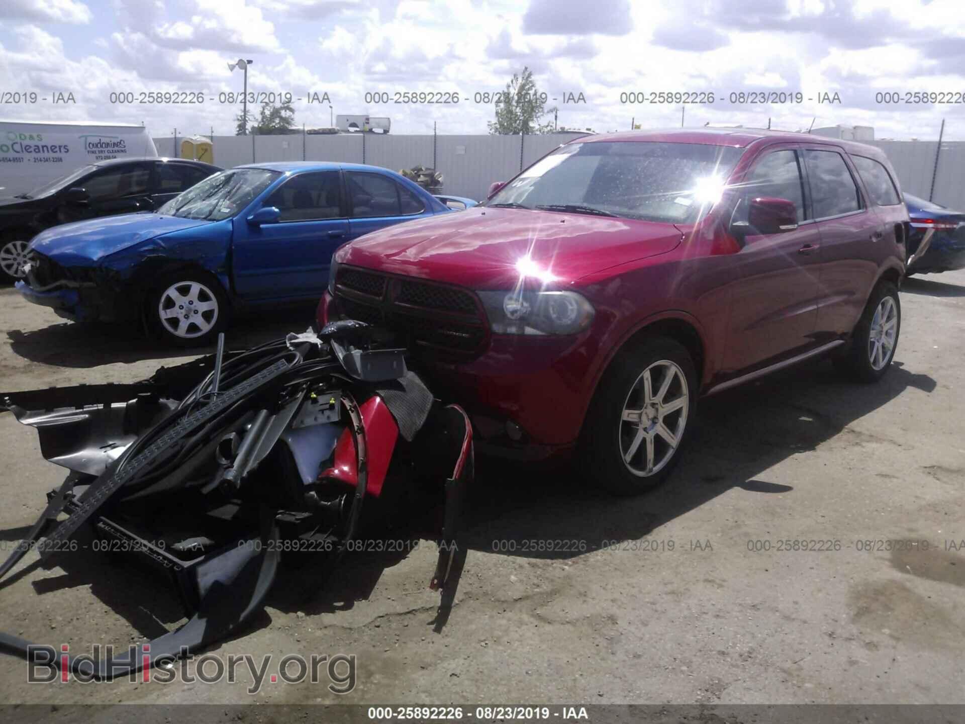 2013 DODGE DURANGO - VIN: 1C4SDHCT3DC637454 - Фото 2