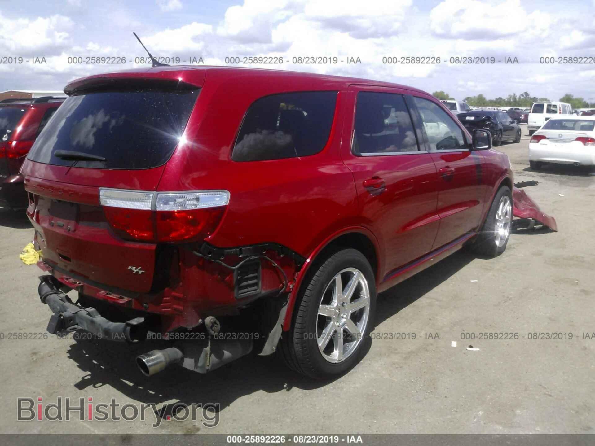 2013 DODGE DURANGO - VIN: 1C4SDHCT3DC637454 - Фото 4