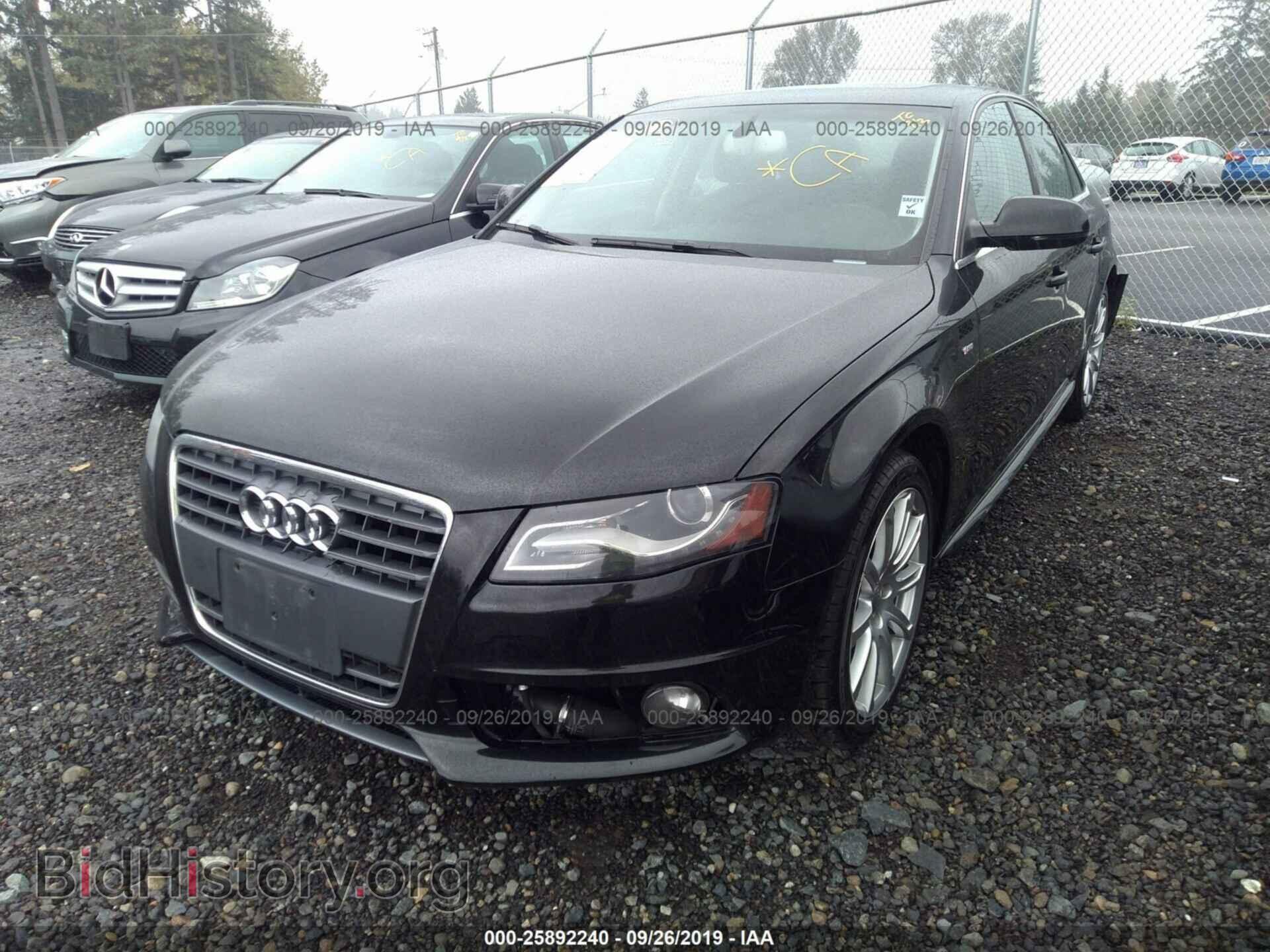 2012 AUDI A4 - VIN: WAUEFAFL5CA119590 - Photo 2