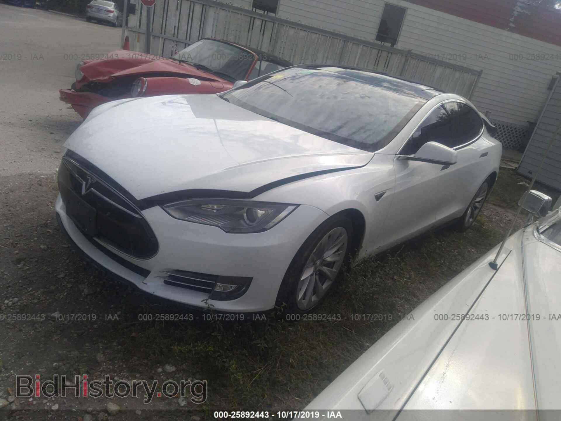 2012 TESLA MODEL S - VIN: 5YJSA1CN5CFP01898 - Photo 2
