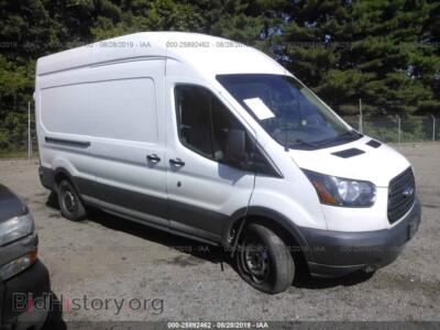 2017 Ford TRANSIT T-250, white — VIN 1FTYR2XM7HKA21165, IAAI