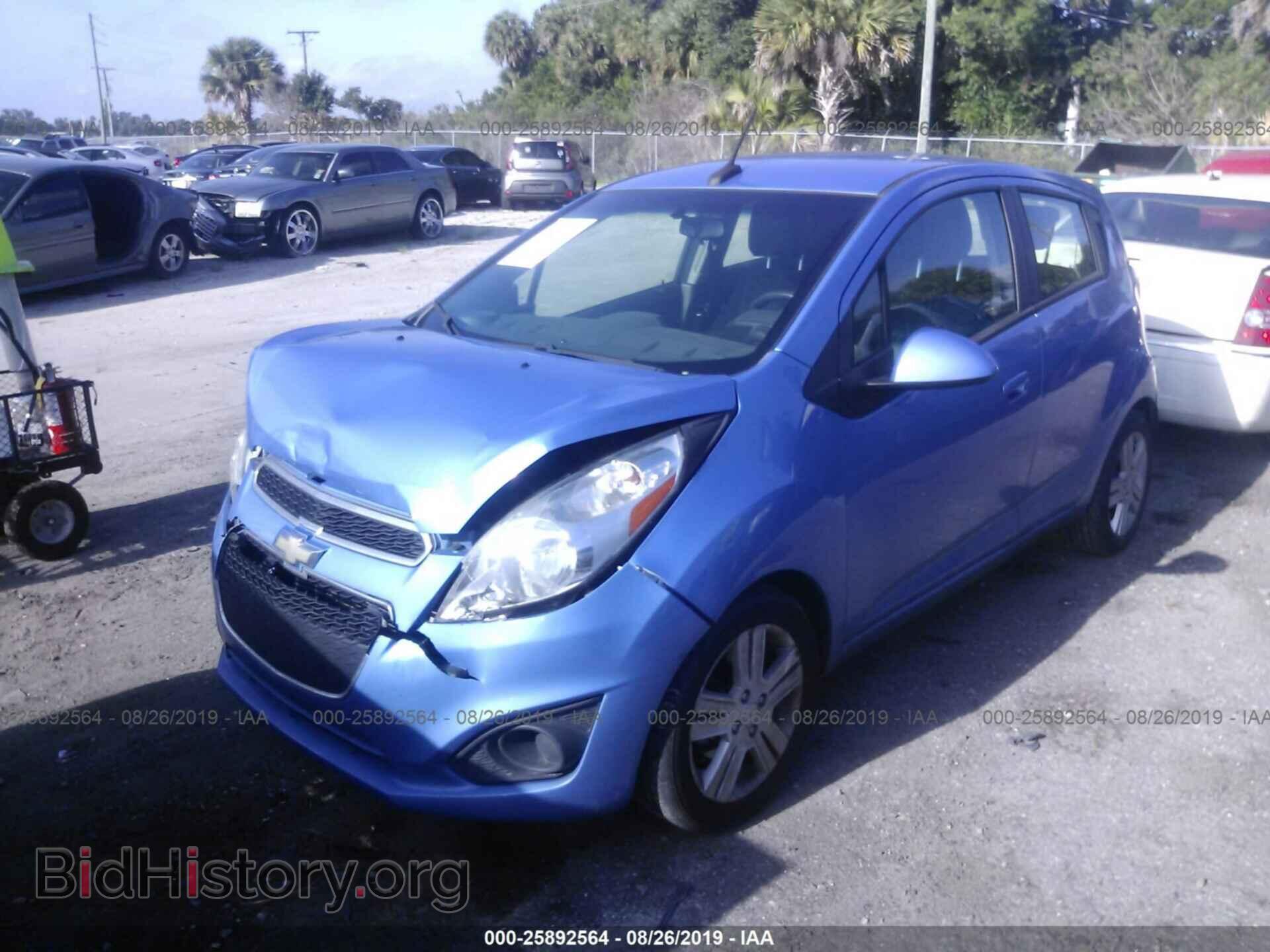 2014 CHEVROLET SPARK - VIN: KL8CB6S9XEC585805 - Фото 2