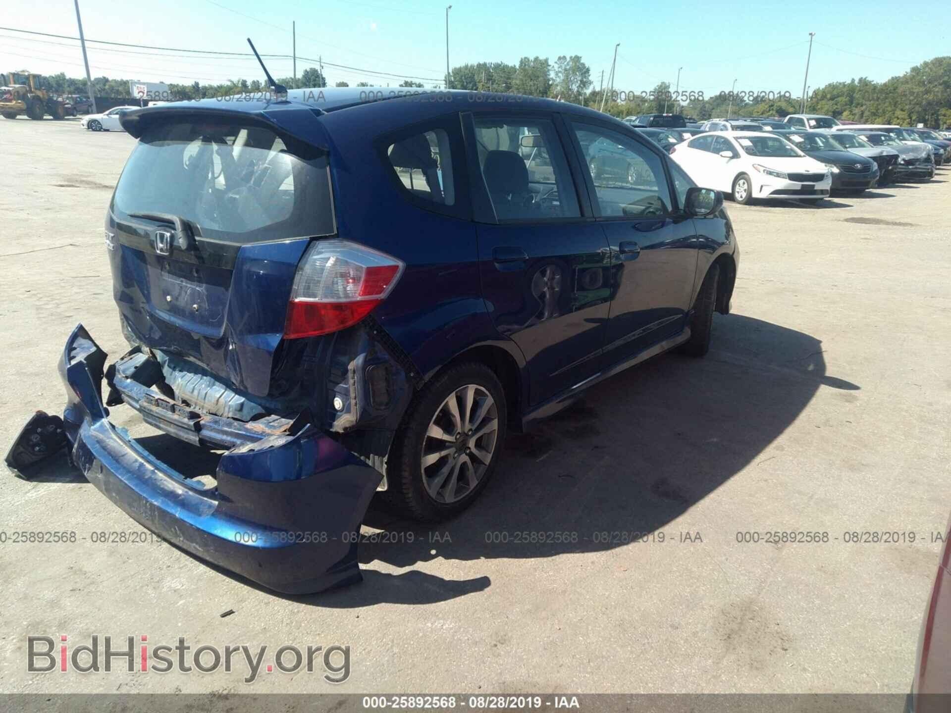 2012 HONDA FIT - VIN: JHMGE8G56CC014714 - Фото 4