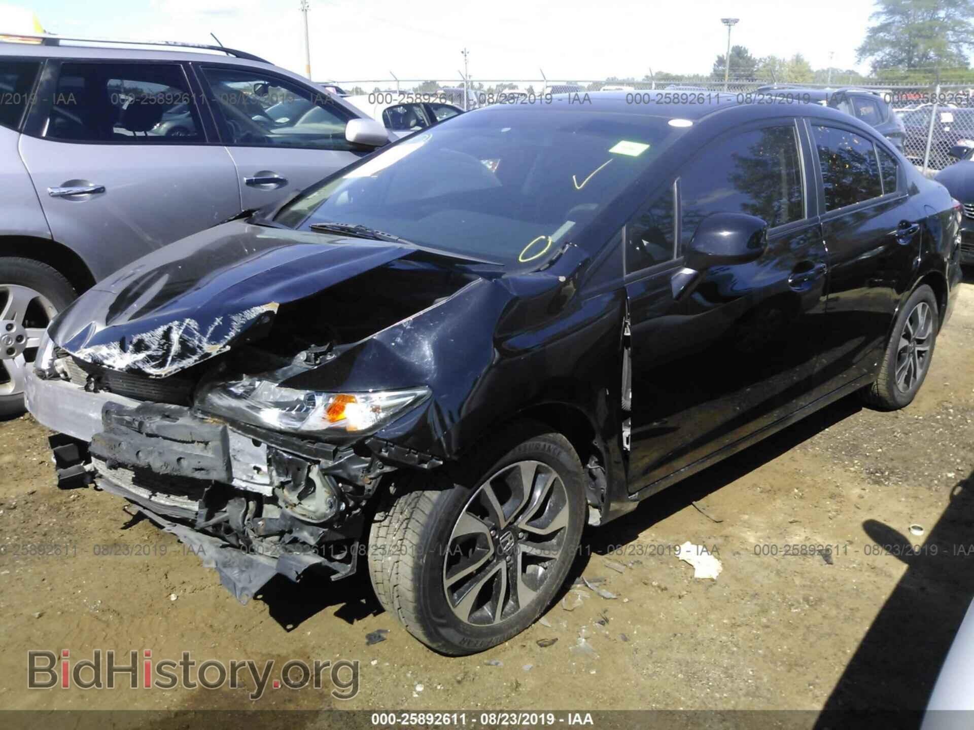 2013 HONDA CIVIC - VIN: 19XFB2F88DE072560 - Фото 2