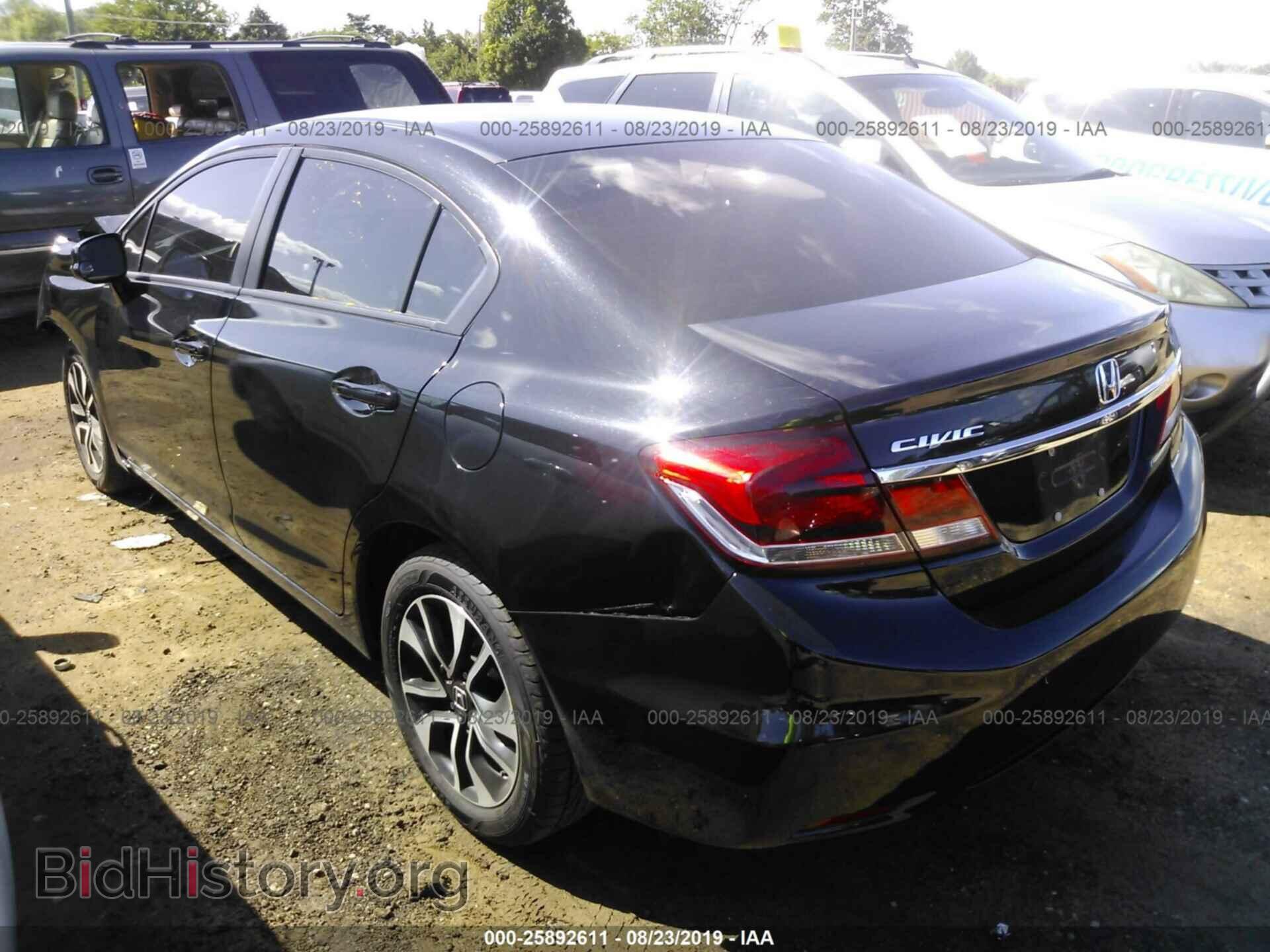2013 HONDA CIVIC - VIN: 19XFB2F88DE072560 - Фото 3