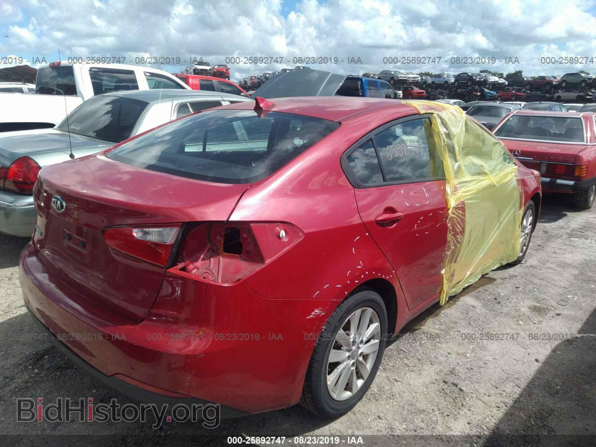 2014 KIA FORTE - VIN: KNAFX4A69E5202908 - Фото 4