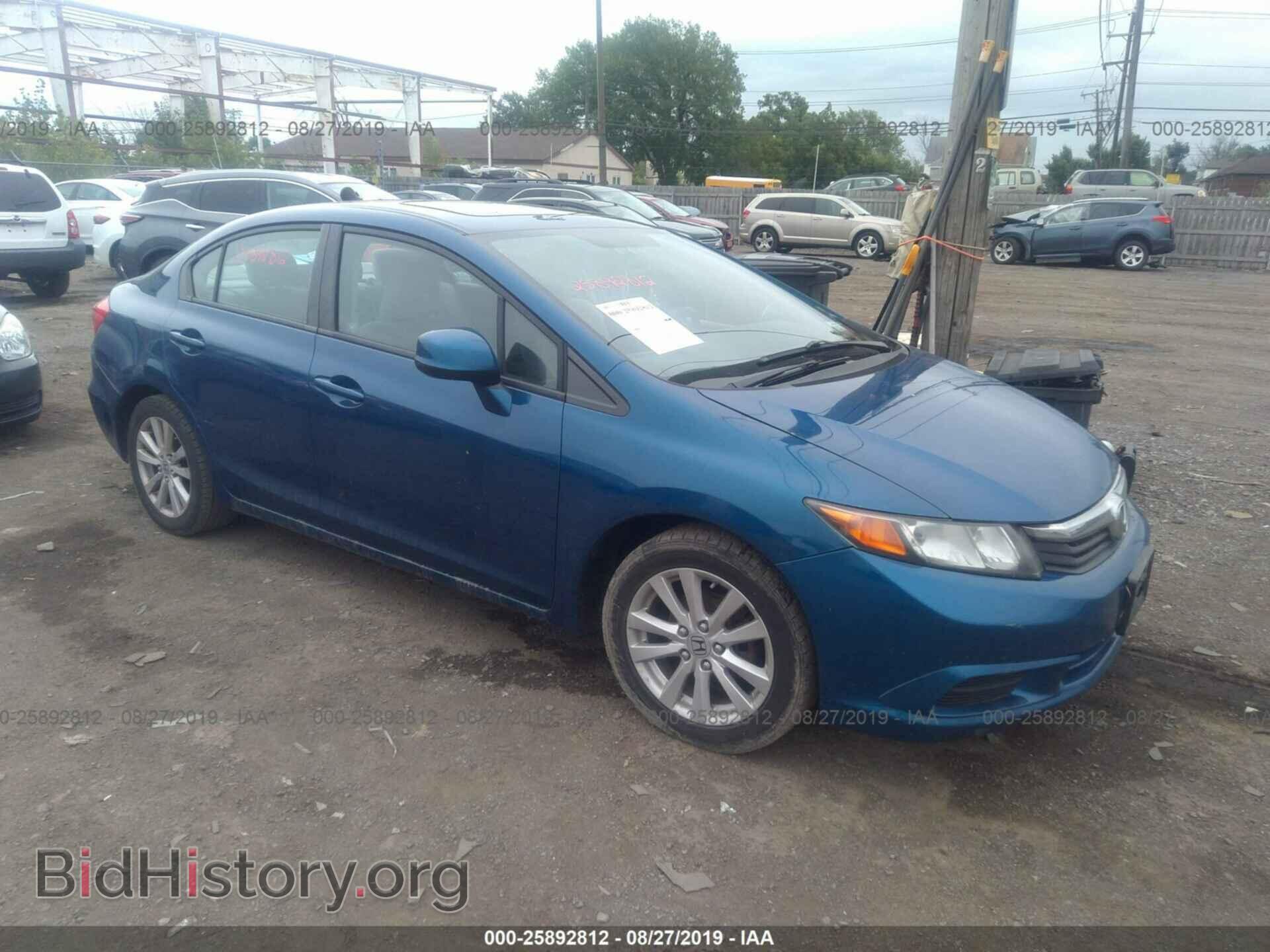 Фотография 2HGFB2F86CH509069 - HONDA CIVIC 2012