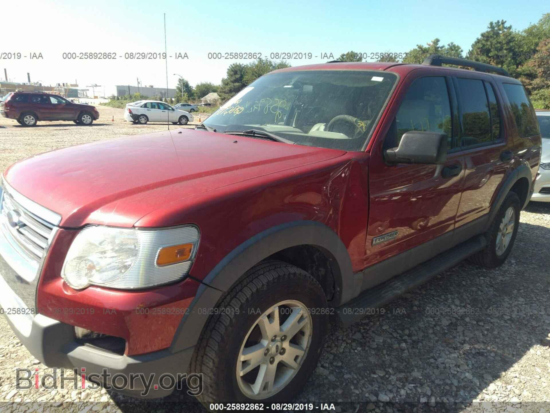 2006 FORD EXPLORER - VIN: 1FMEU63E06UA22906 - Фото 2