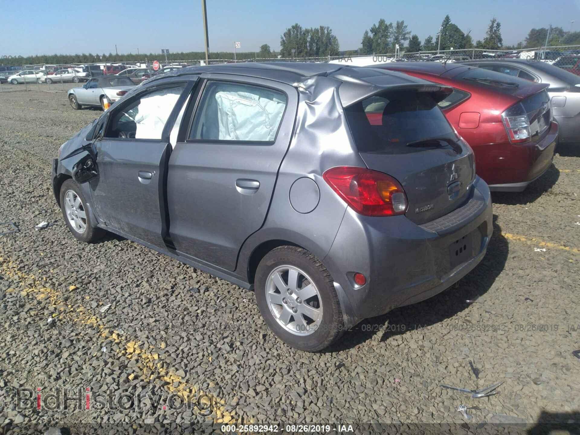 2015 Mitsubishi Mirage - VIN: ML32A4HJ9FH035367 - Фото 3