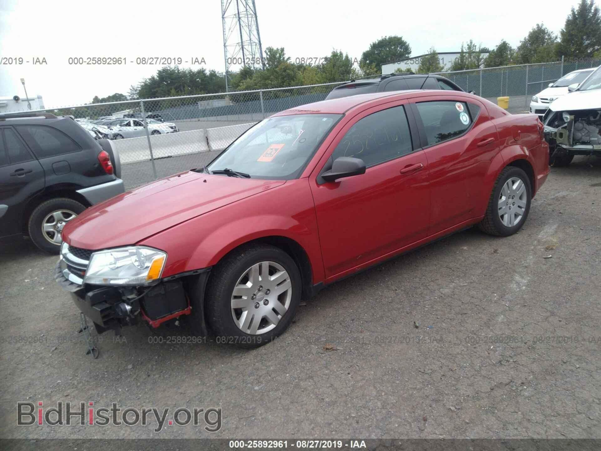 2014 DODGE AVENGER - VIN: 1C3CDZAB4EN125698 - Photo 2