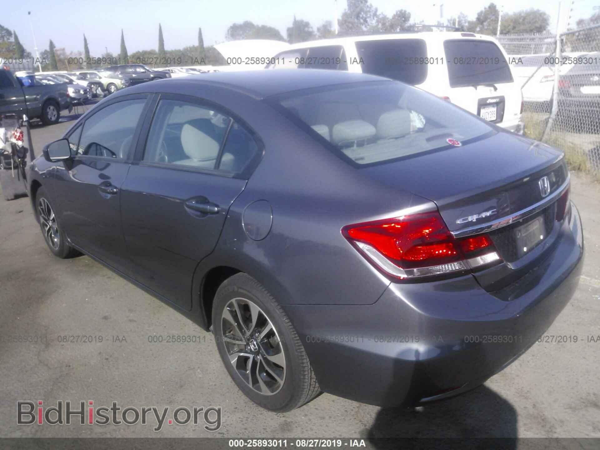 2014 HONDA CIVIC - VIN: 19XFB2F88EE245155 - Фото 3