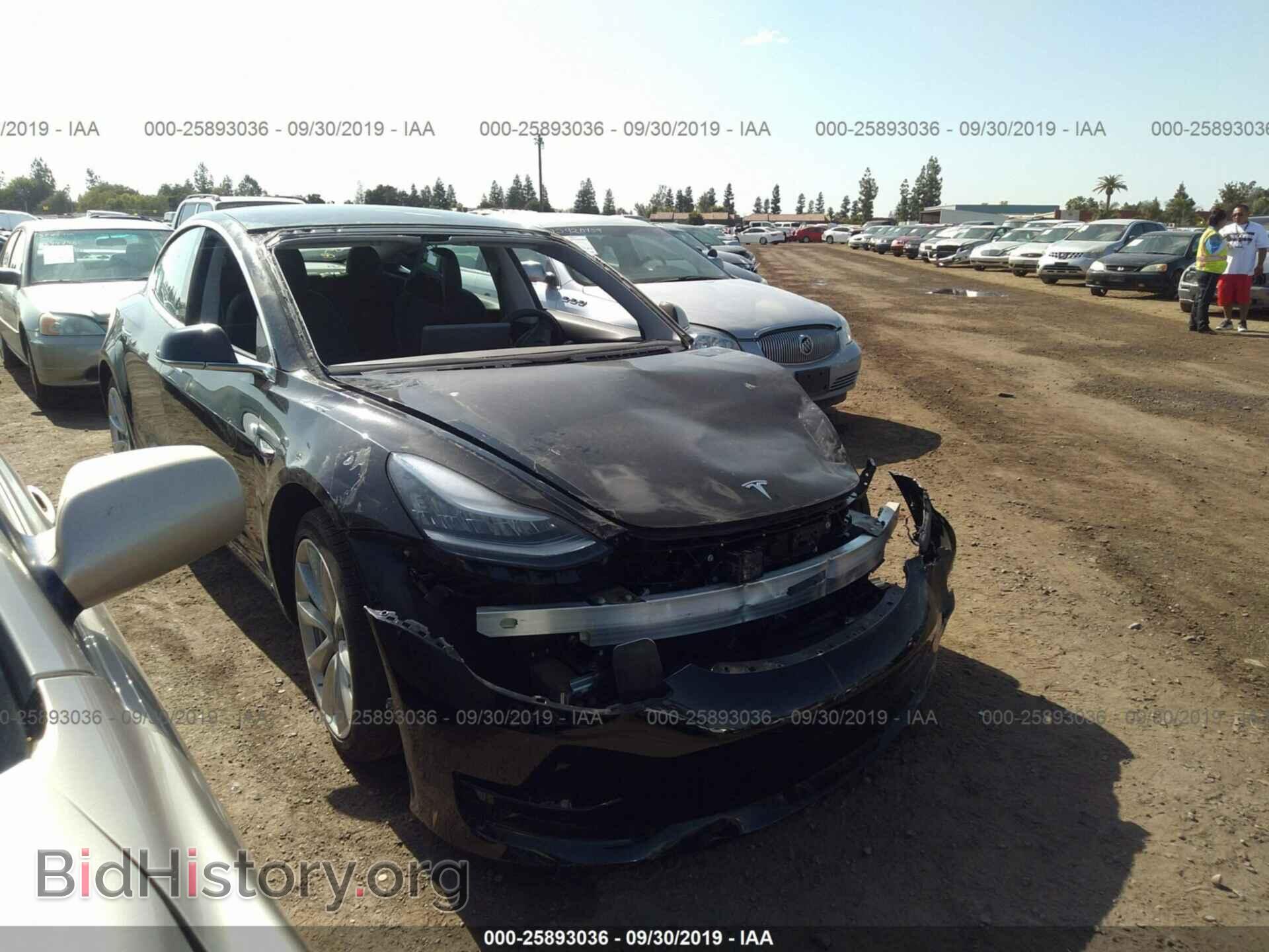 Photo 5YJ3E1EB5KF408447 - TESLA MODEL 3 2019