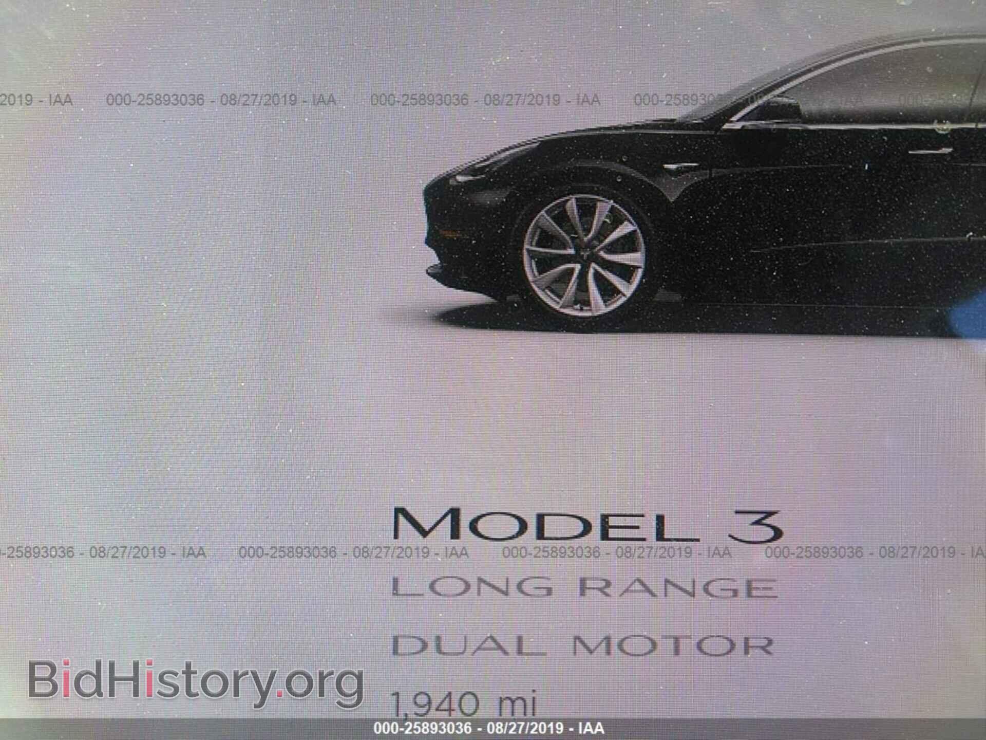 2019 TESLA MODEL 3 - VIN: 5YJ3E1EB5KF408447 - Фото 7