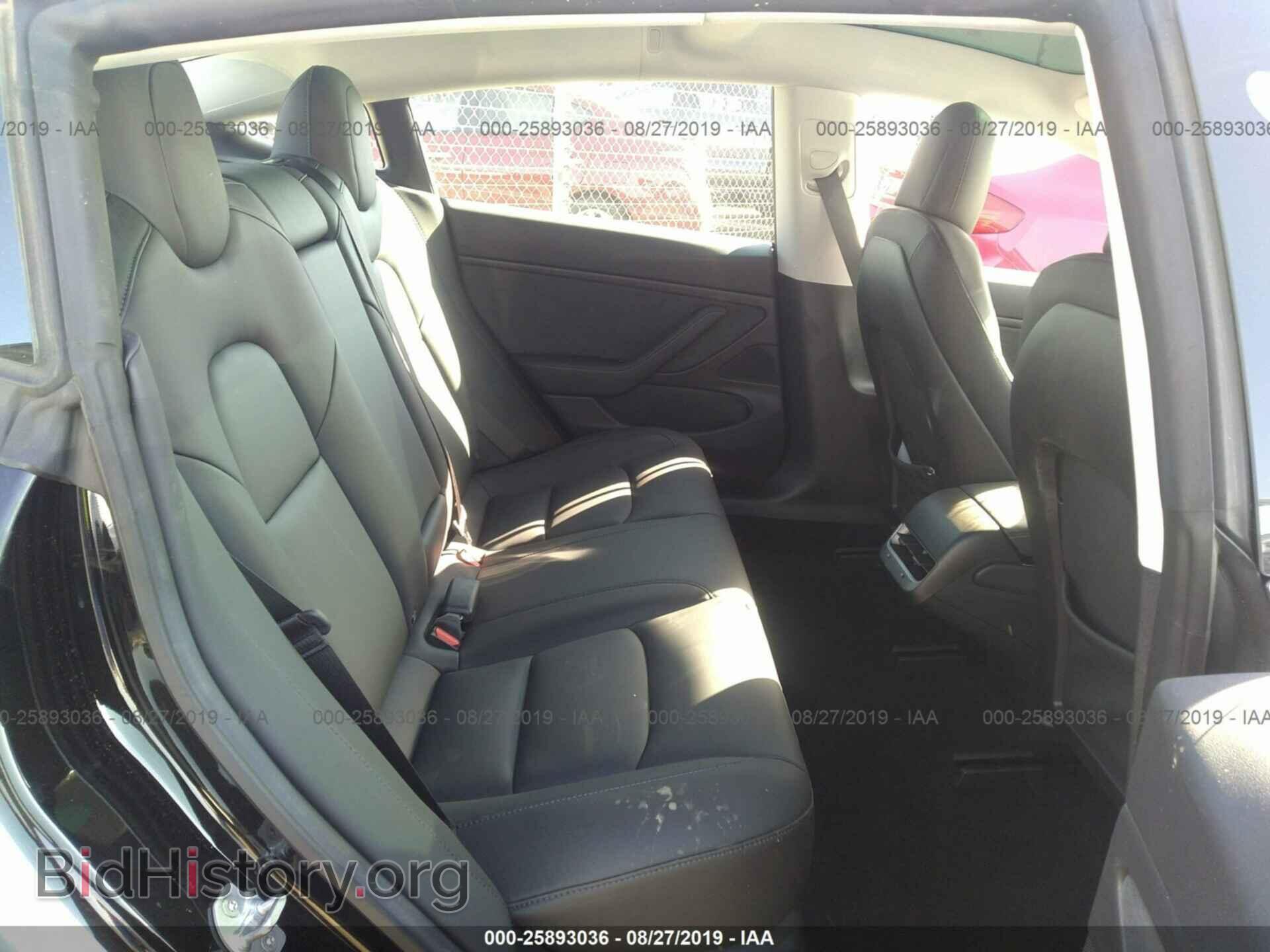 2019 TESLA MODEL 3 - VIN: 5YJ3E1EB5KF408447 - Фото 8