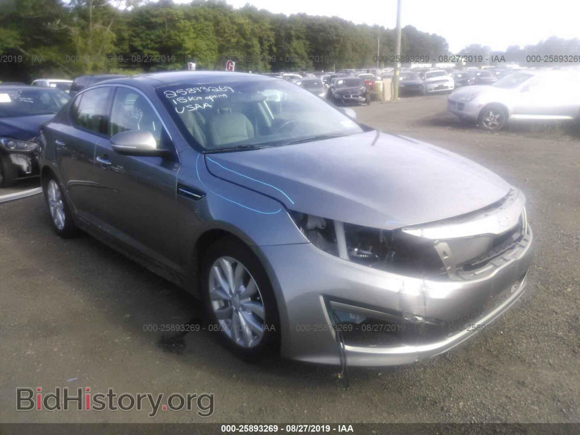 Фотография 5XXGN4A79FG352259 - KIA OPTIMA 2015
