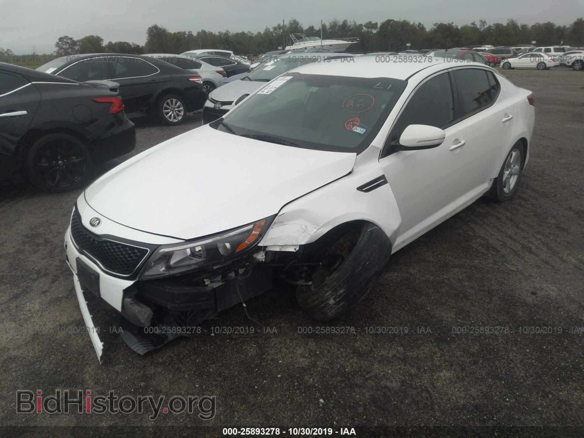 2015 KIA OPTIMA - VIN: KNAGM4A76F5634475 - Photo 2