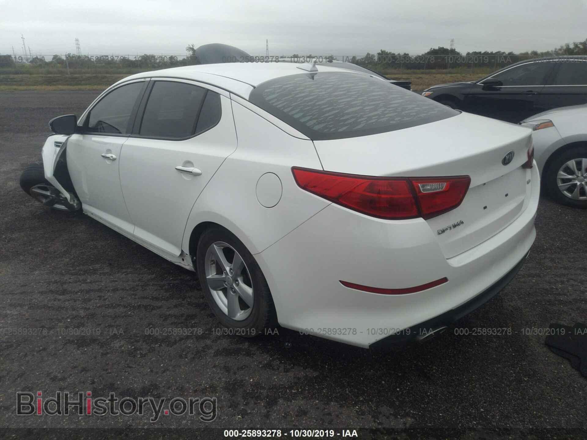 2015 KIA OPTIMA - VIN: KNAGM4A76F5634475 - Photo 3
