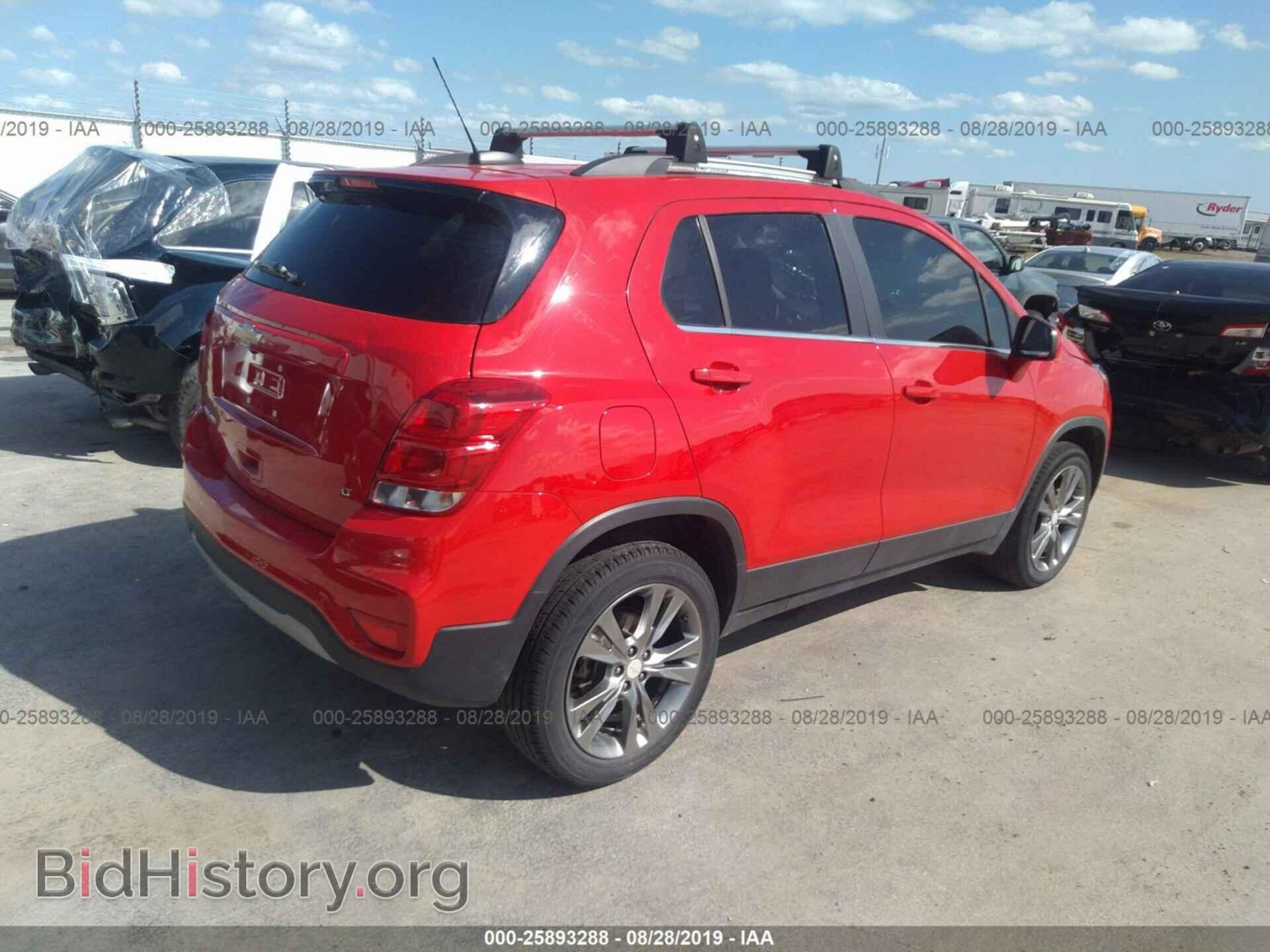 2017 CHEVROLET TRAX - VIN: 3GNCJPSB0HL157292 - Фото 4
