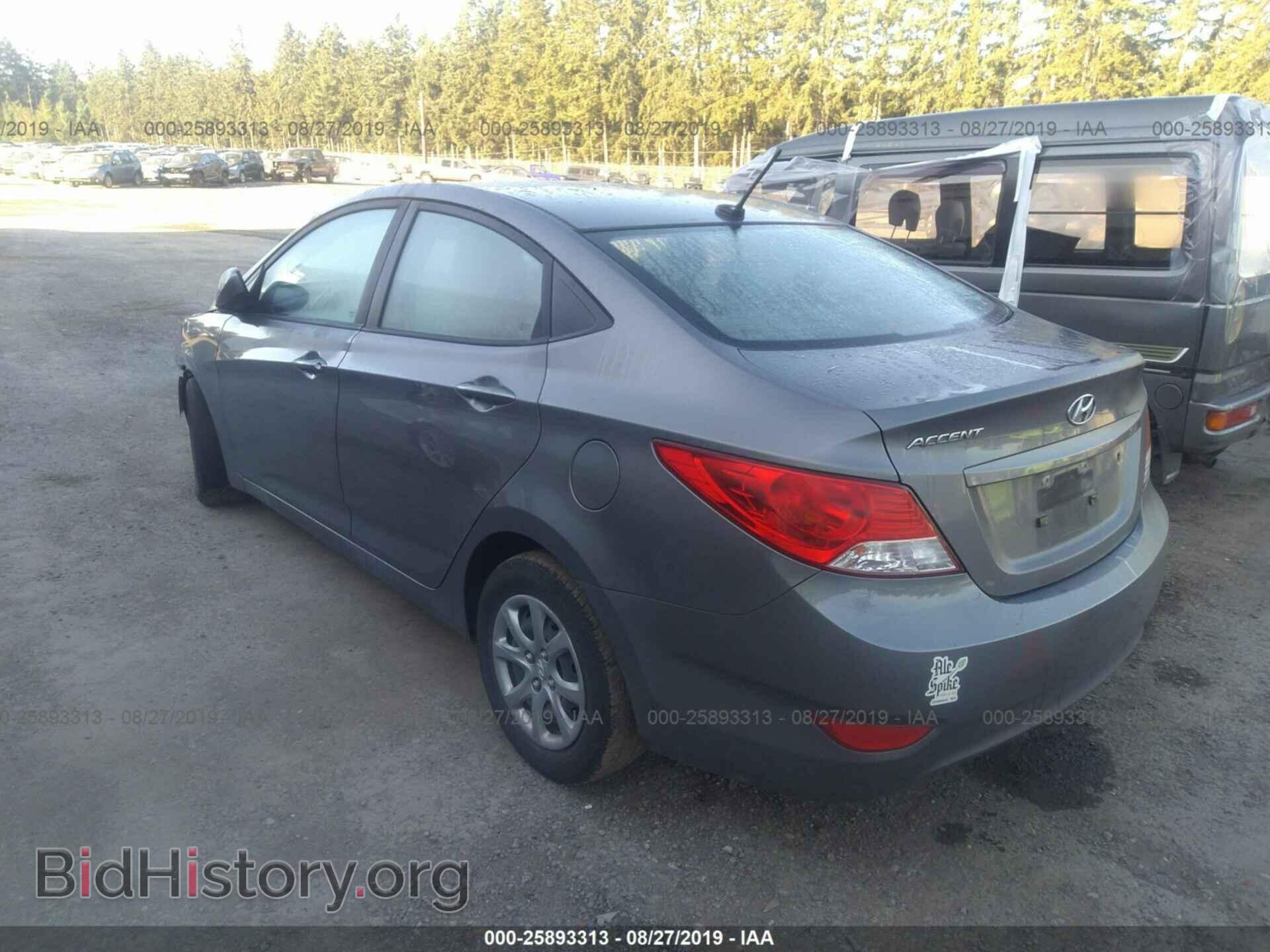 2013 HYUNDAI ACCENT - VIN: KMHCT4AE7DU582596 - Фото 3