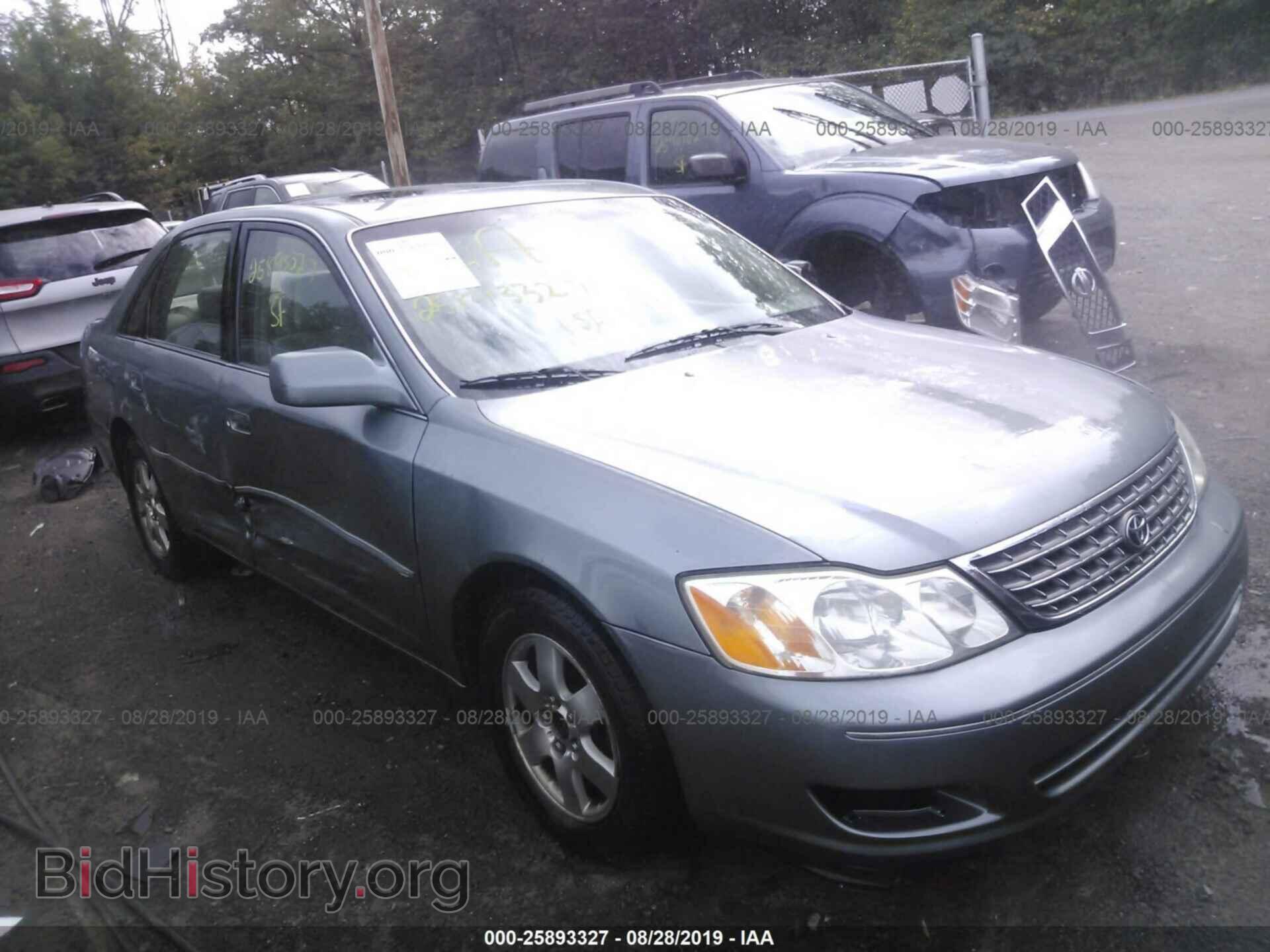 Photo 4T1BF28B22U266782 - TOYOTA AVALON 2002