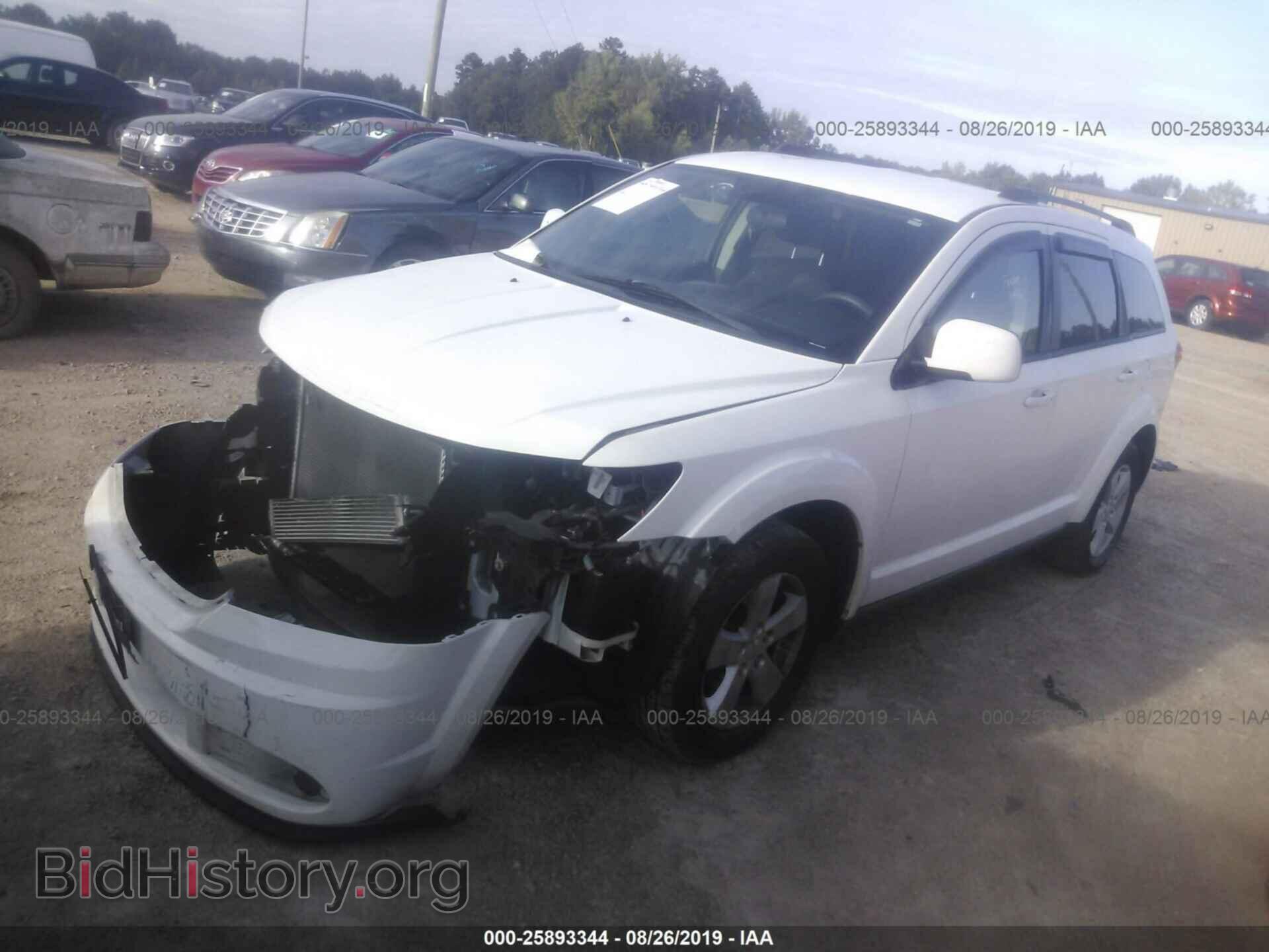 2011 DODGE JOURNEY - VIN: 3D4PG1FG1BT504344 - Фото 2