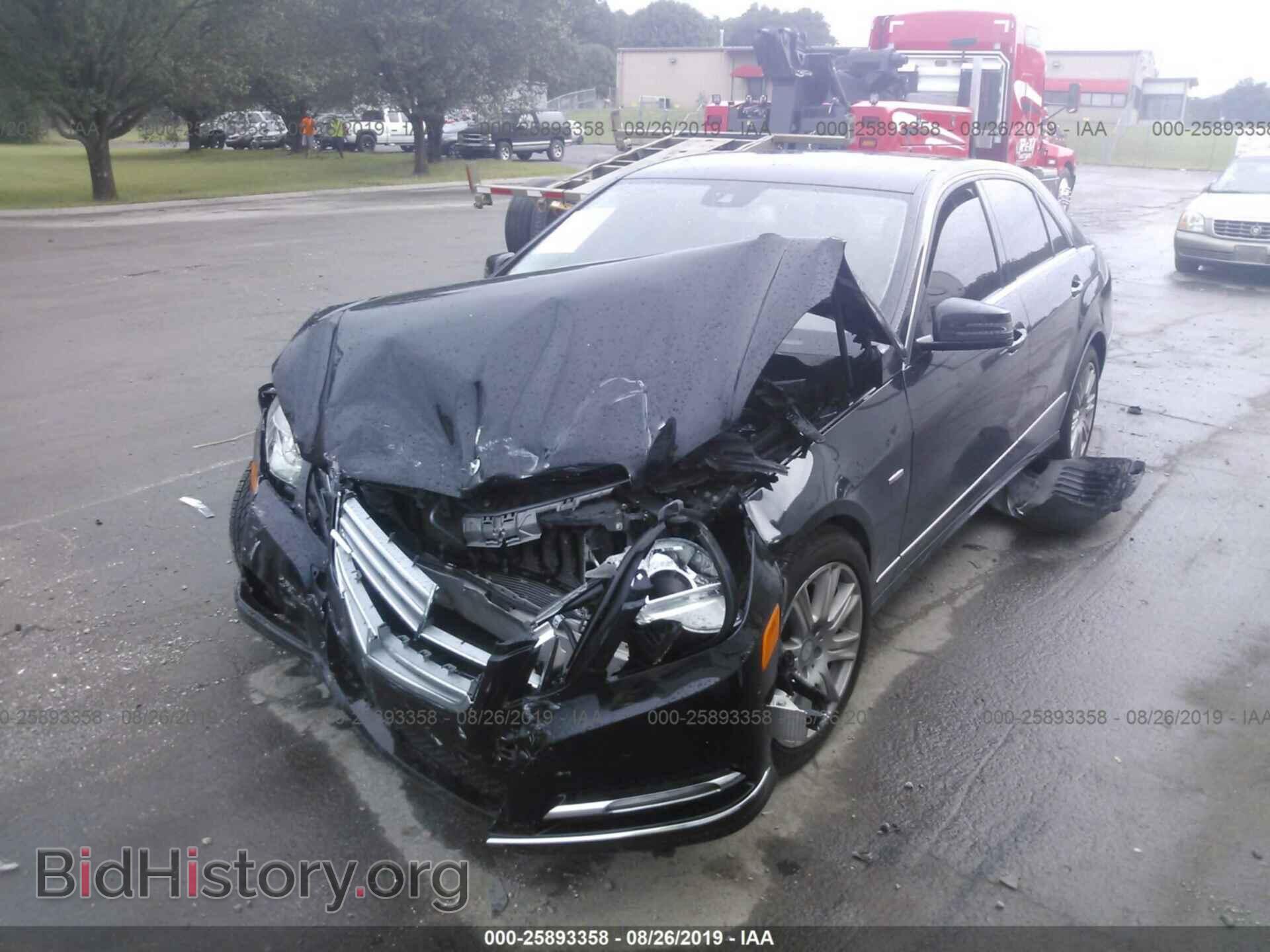 2012 MERCEDES-BENZ E - VIN: WDDHF5KB8CA584388 - Фото 2