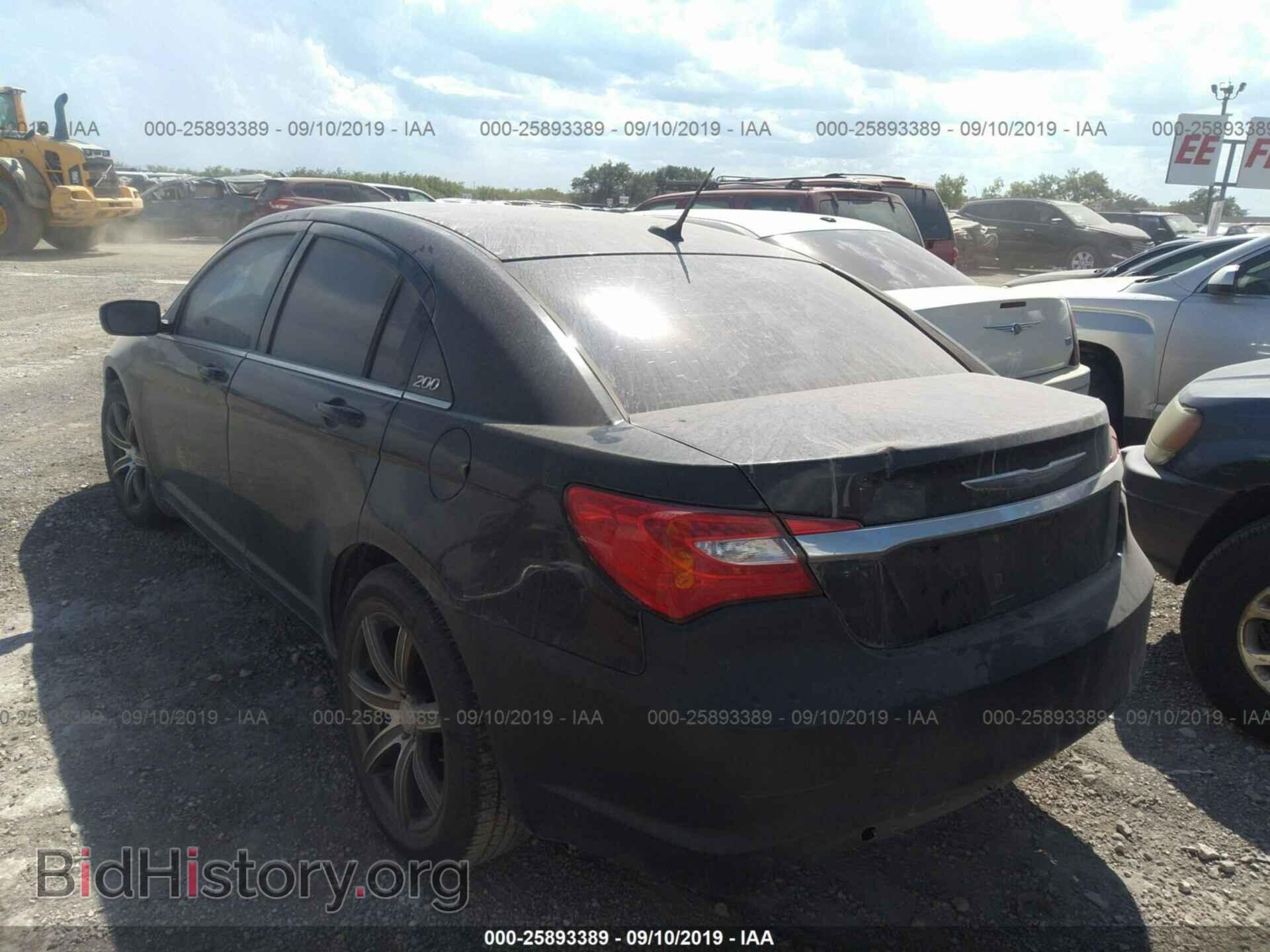 2012 CHRYSLER 200 - VIN: 1C3CCBBB7CN288304 - Фото 3