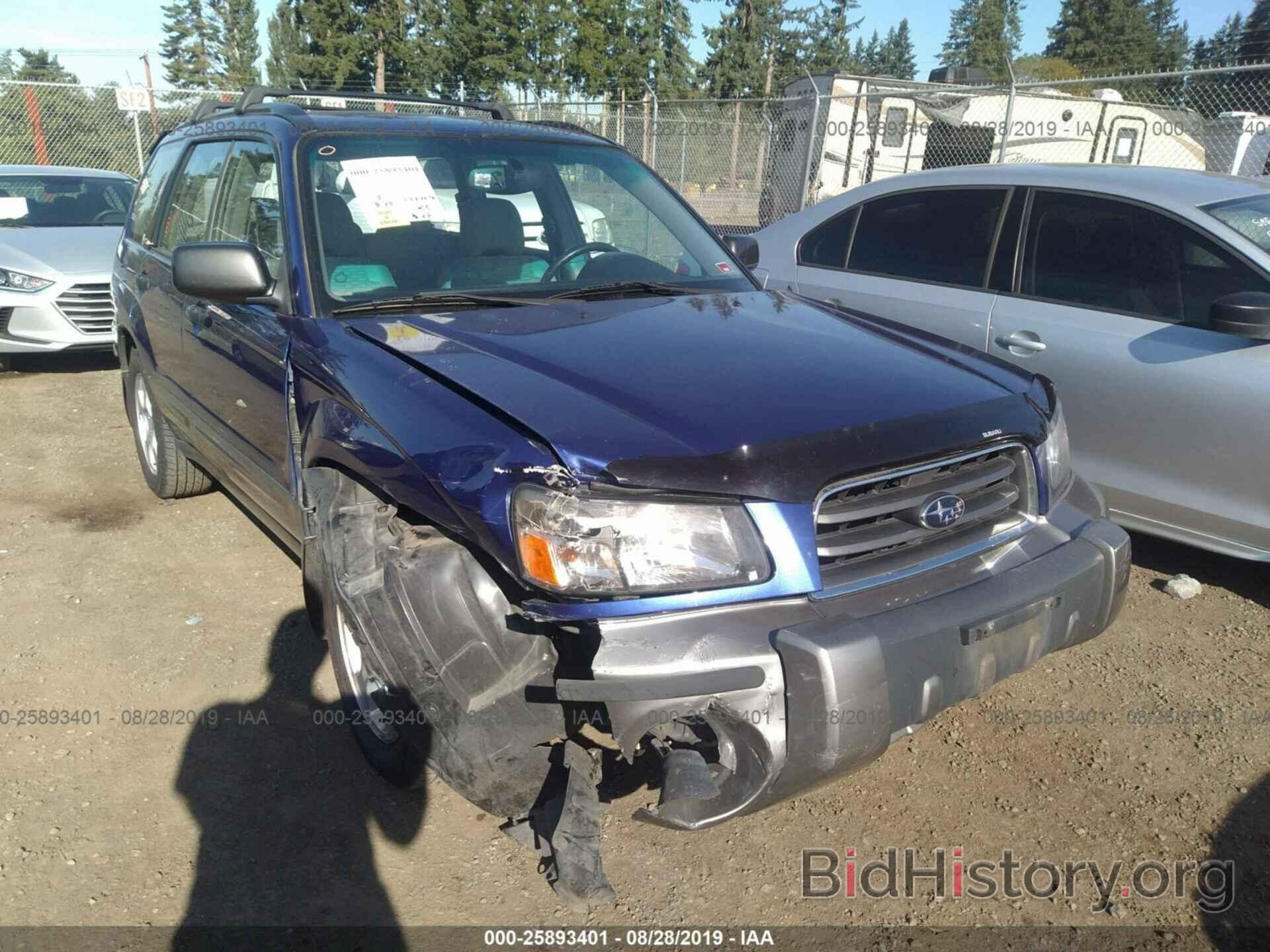 Photo JF1SG65643H729165 - SUBARU FORESTER 2003