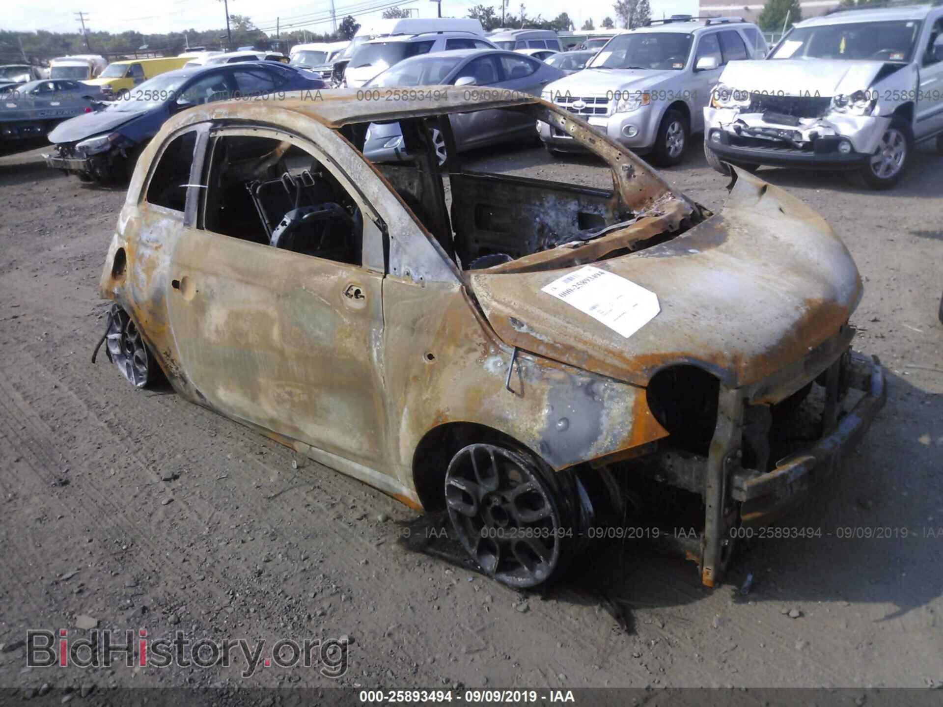 Photo 3C3CFFAR3CT114615 - FIAT 500 2012
